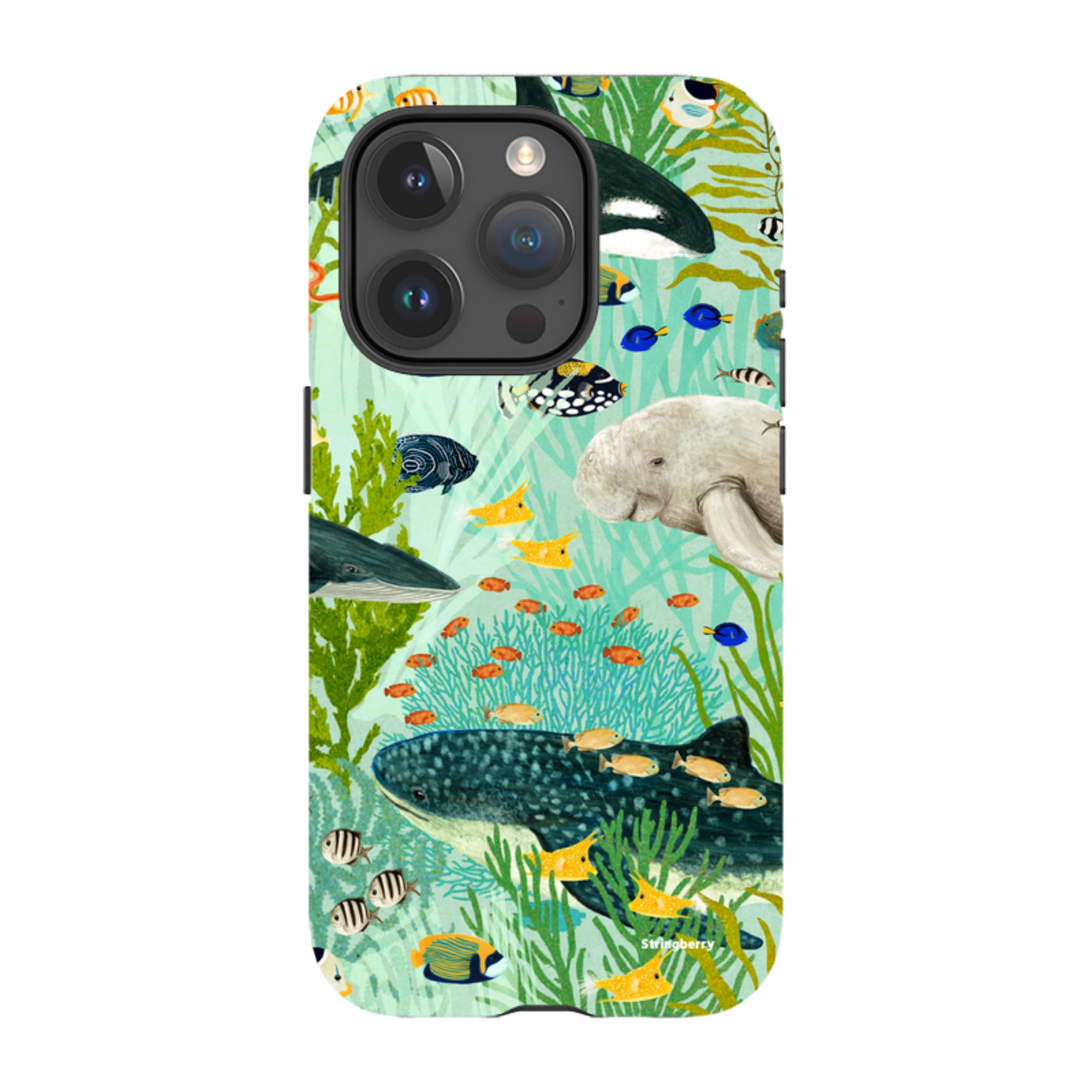 iPhone Tough Case - Sea Life By Katherine Quinn