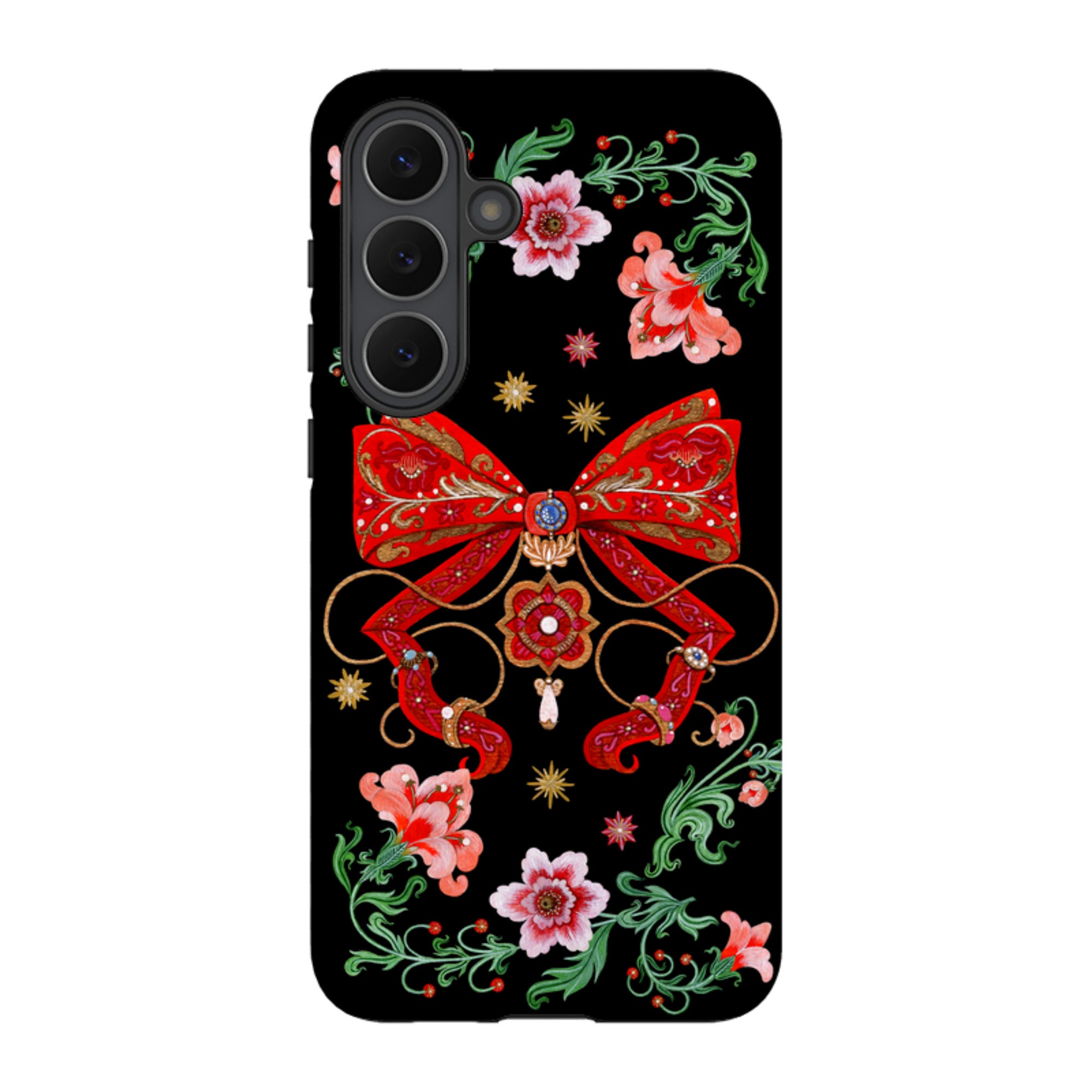 Samsung Tough  Case - Five Gold Ring By Maria Matos