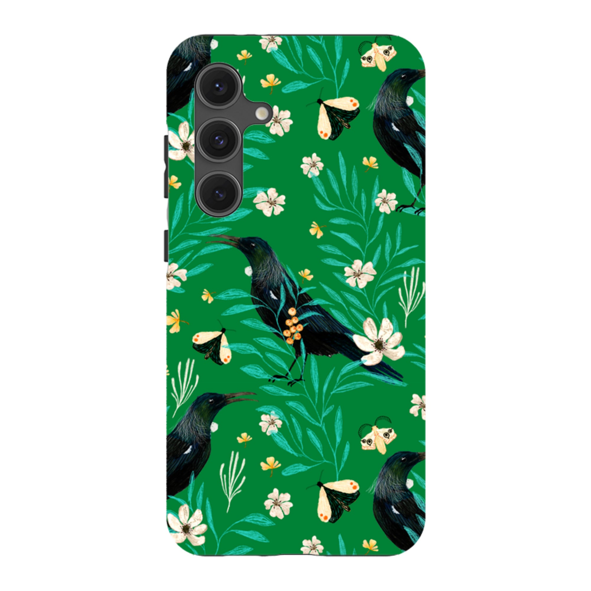 Samsung Tough Case - Tui Green By Katherine Quinn