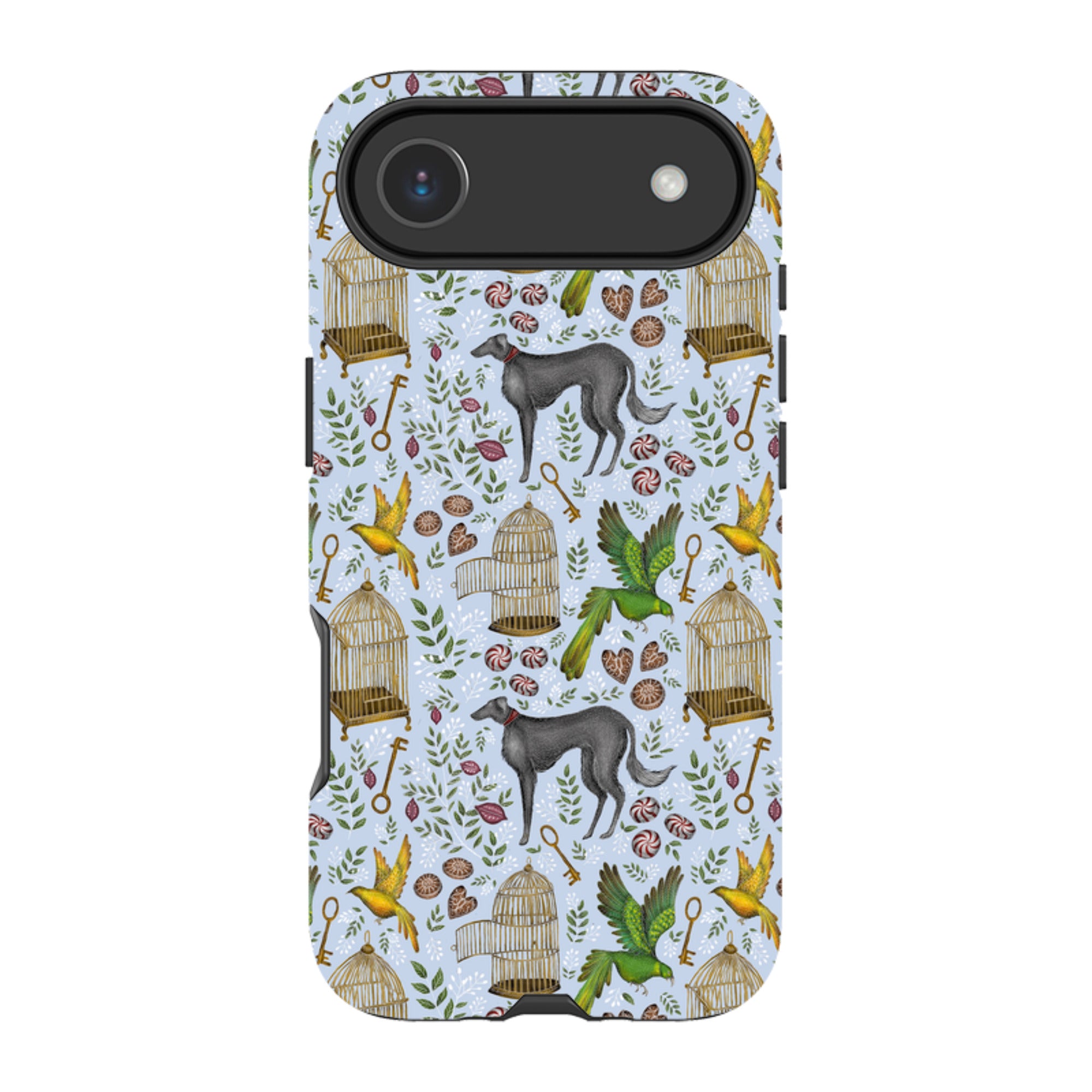 iPhone Tough Case - Amsterdam Blue By Catherine Rowe