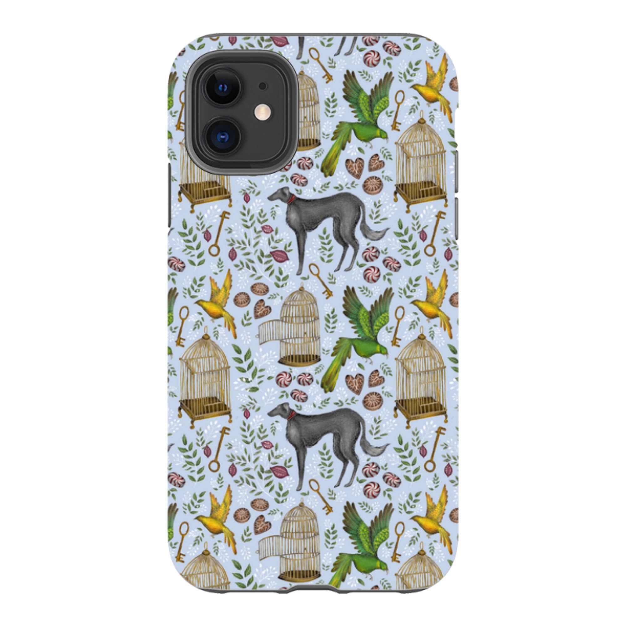 iPhone Tough Case - Amsterdam Blue By Catherine Rowe
