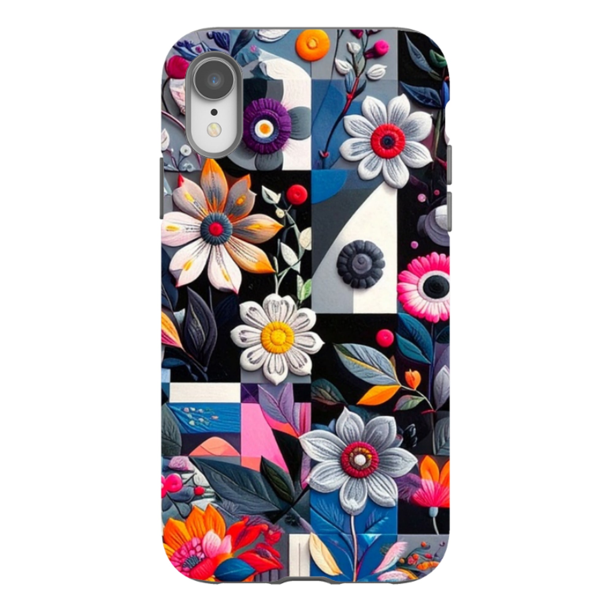 iPhone Tough Case - Summer Petal Garden
