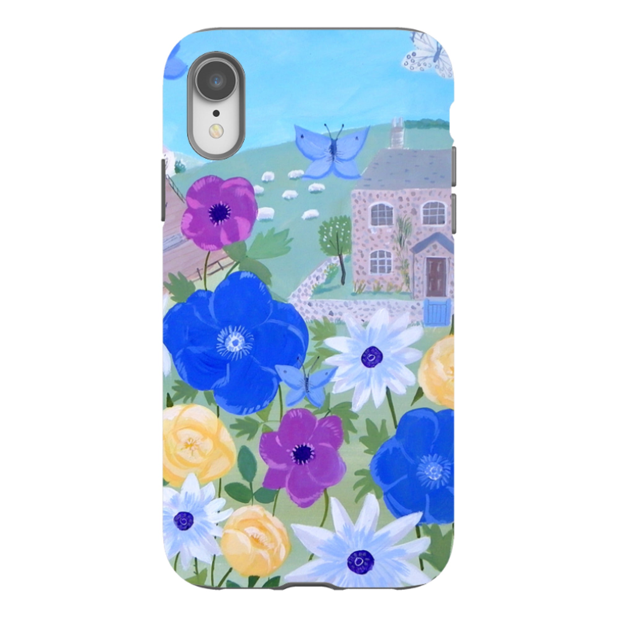 iPhone Tough Case - Cottage By Mary Stubberfield