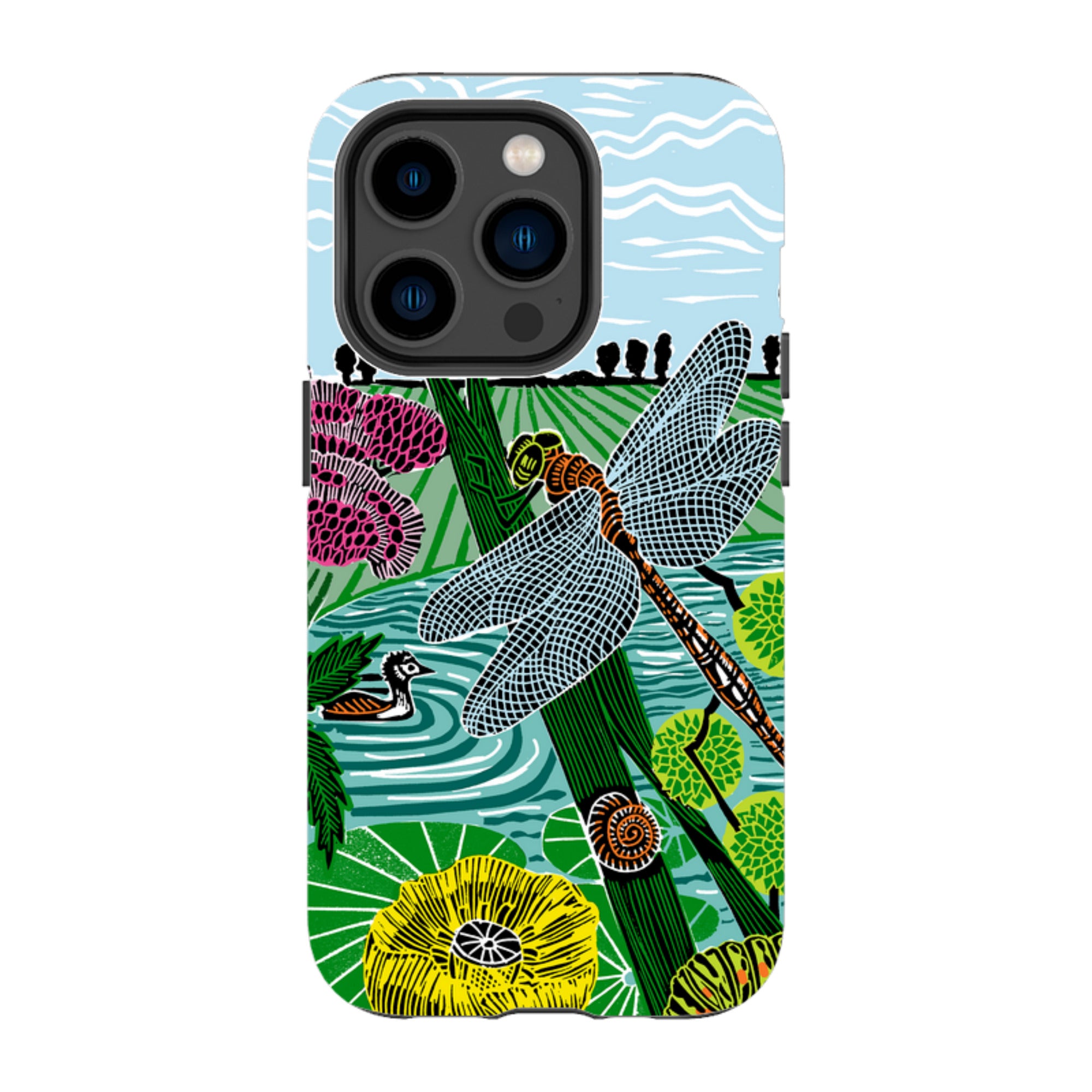 iPhone Tough Case - Pond By Kate Heiss