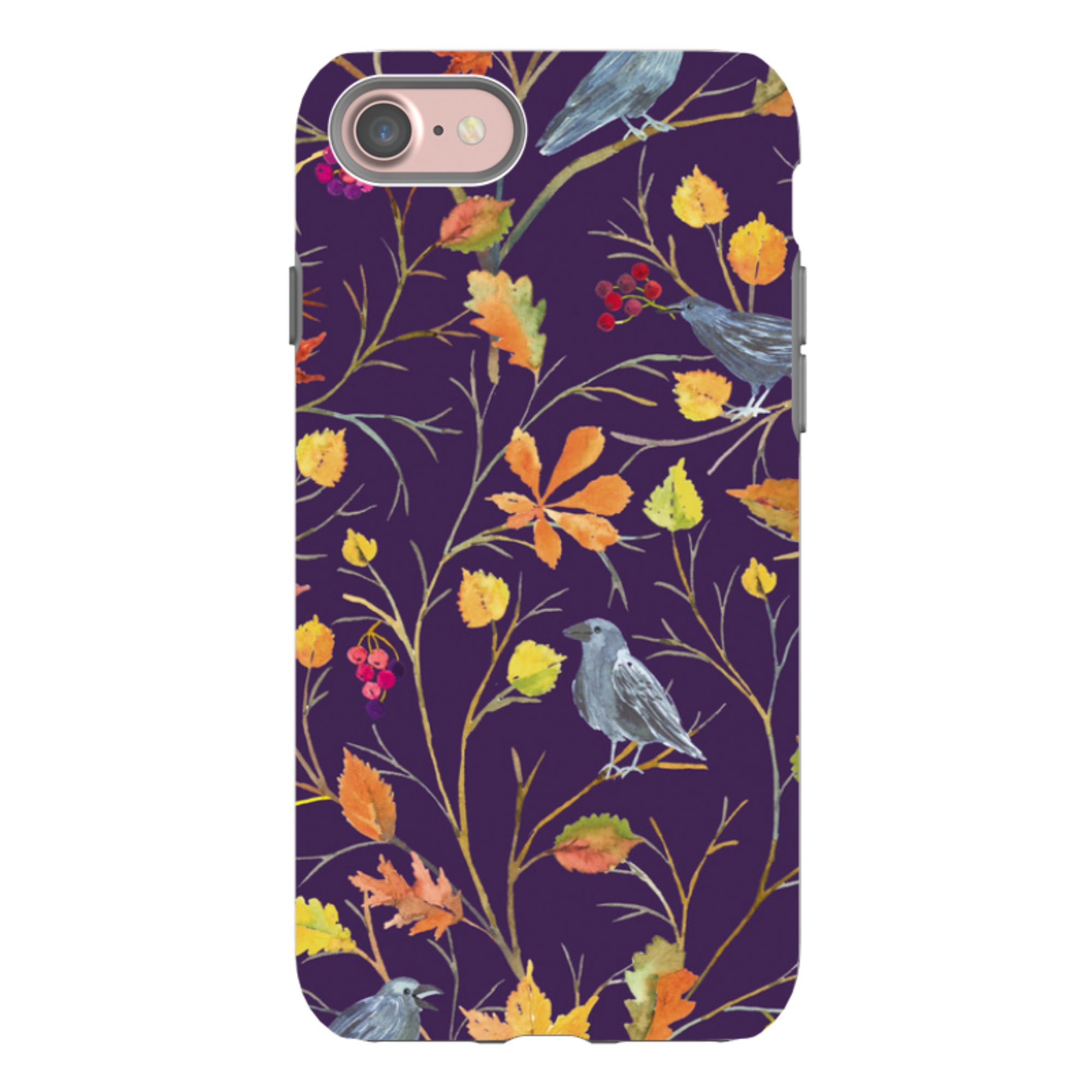 iPhone Tough Case - Autumn Pattern By Elisabeth Haager