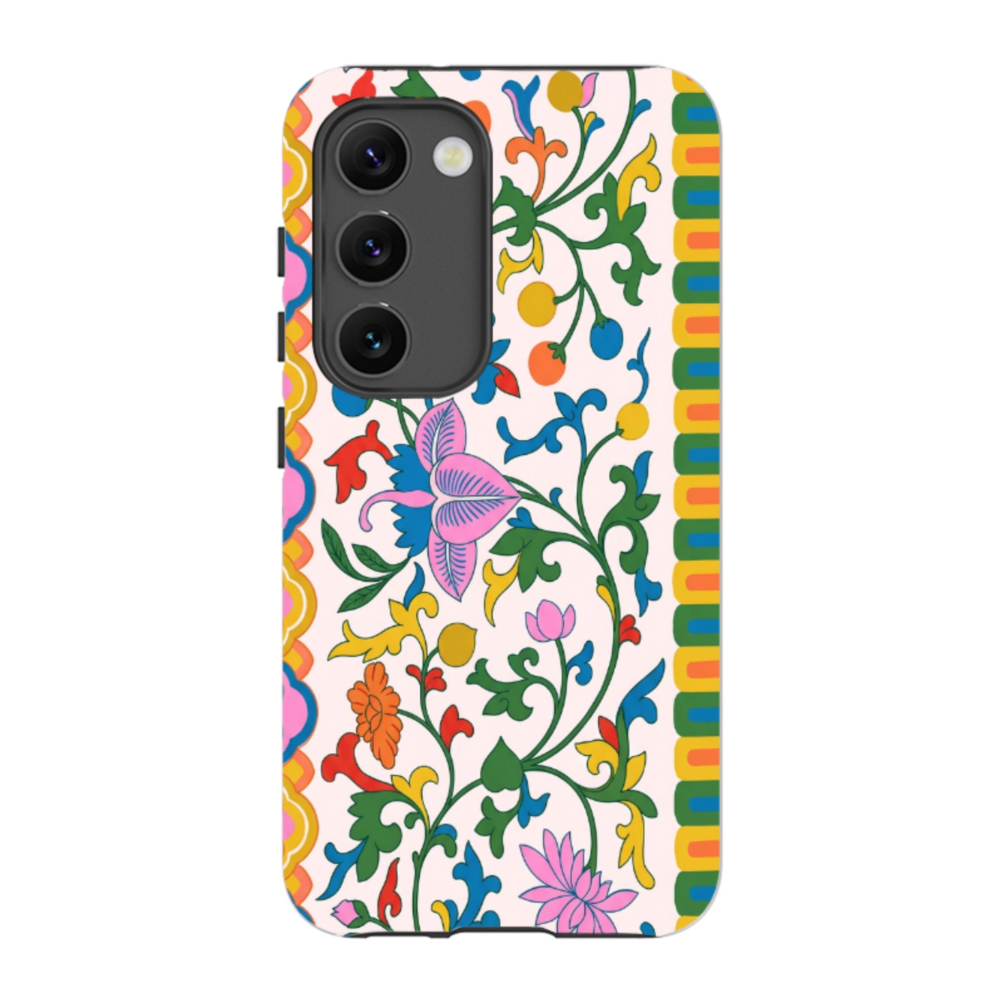 Samsung Tough Case - Vintage Asian Silk Tapestry