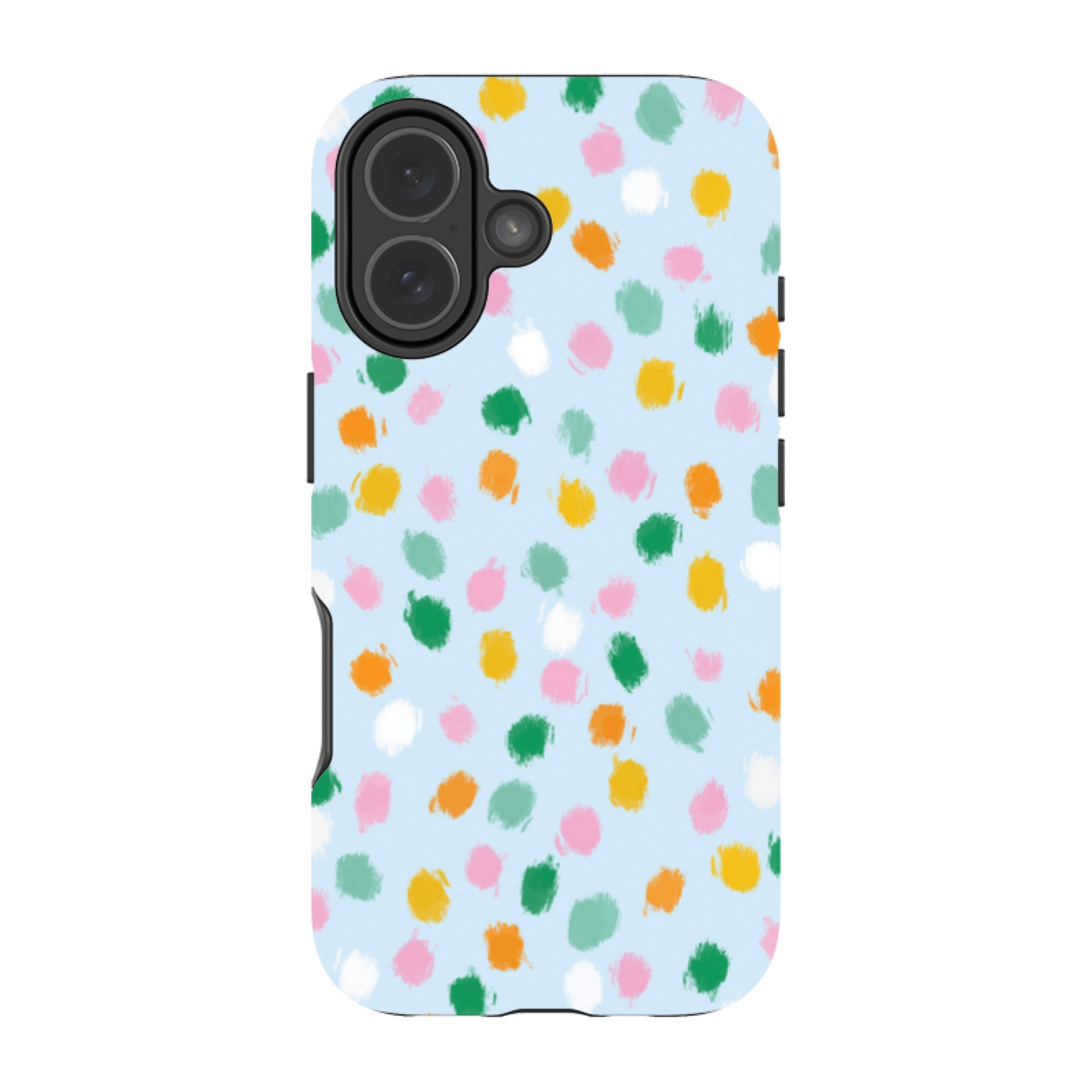 iPhone Tough Case - Spotty Co-Ordinate By Lee Foster Wilson