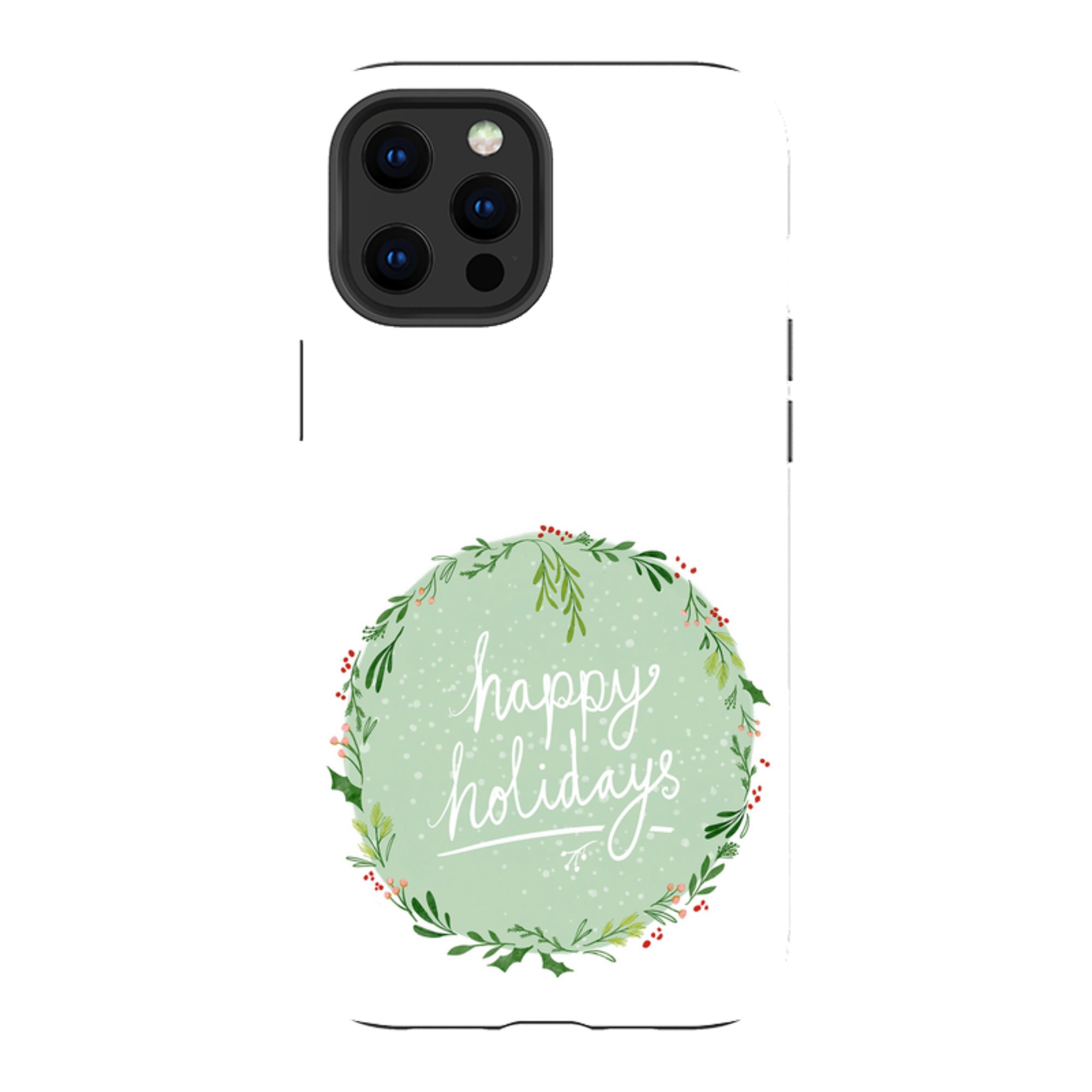 iPhone Tough Case - Happy Holidays By Katherine Quinn