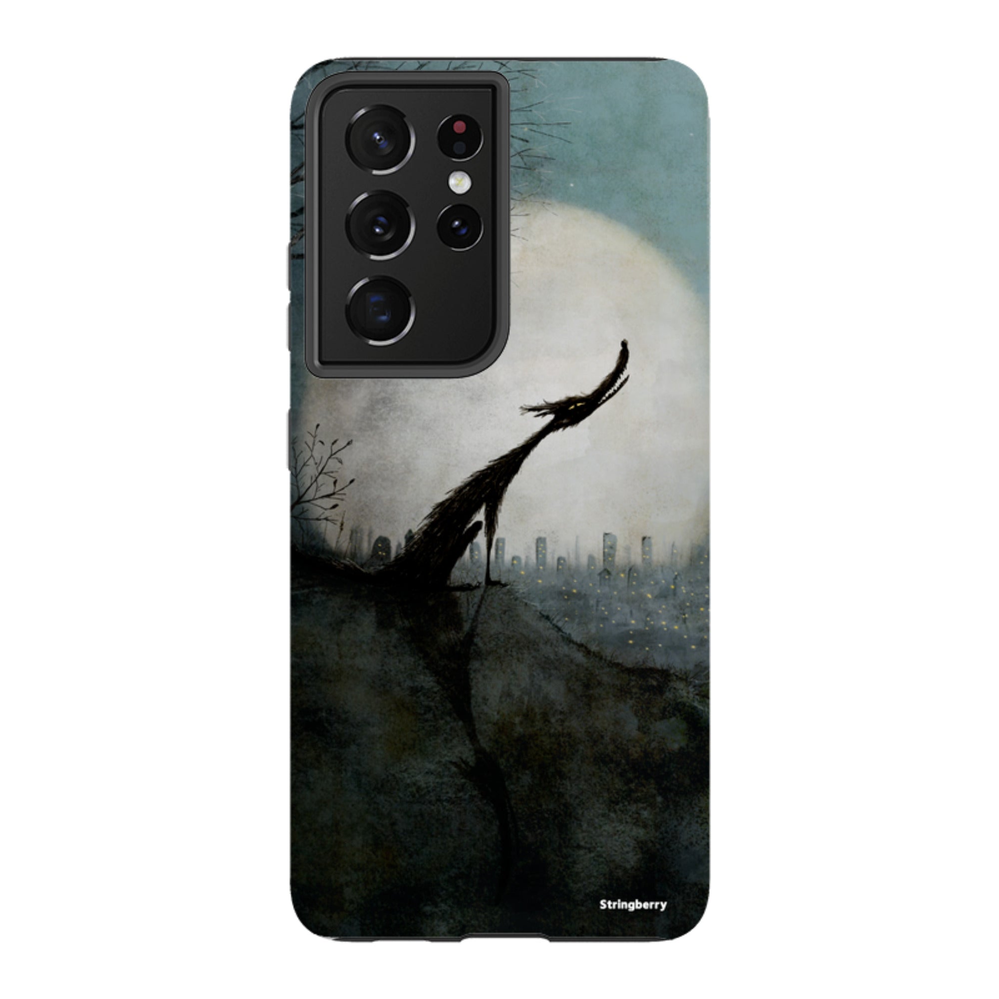 Samsung Tough Case - Wolf Moon By Maja Lindberg