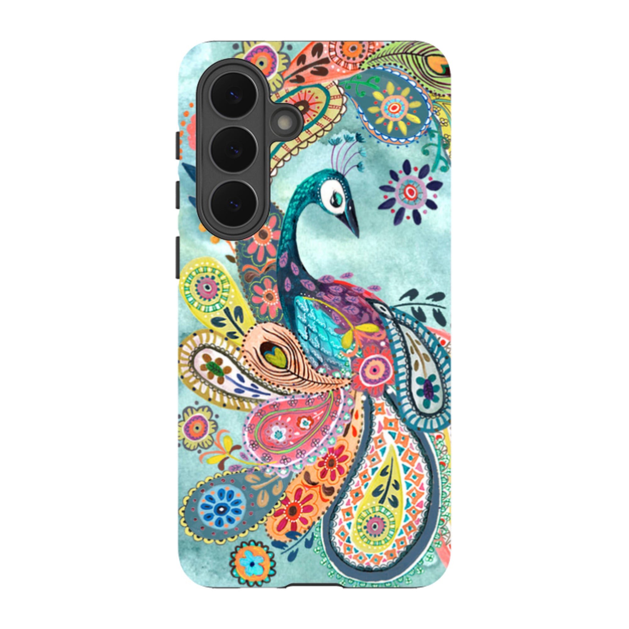 Samsung Tough Case - Peacock Dreams By Caroline Bonne Muller