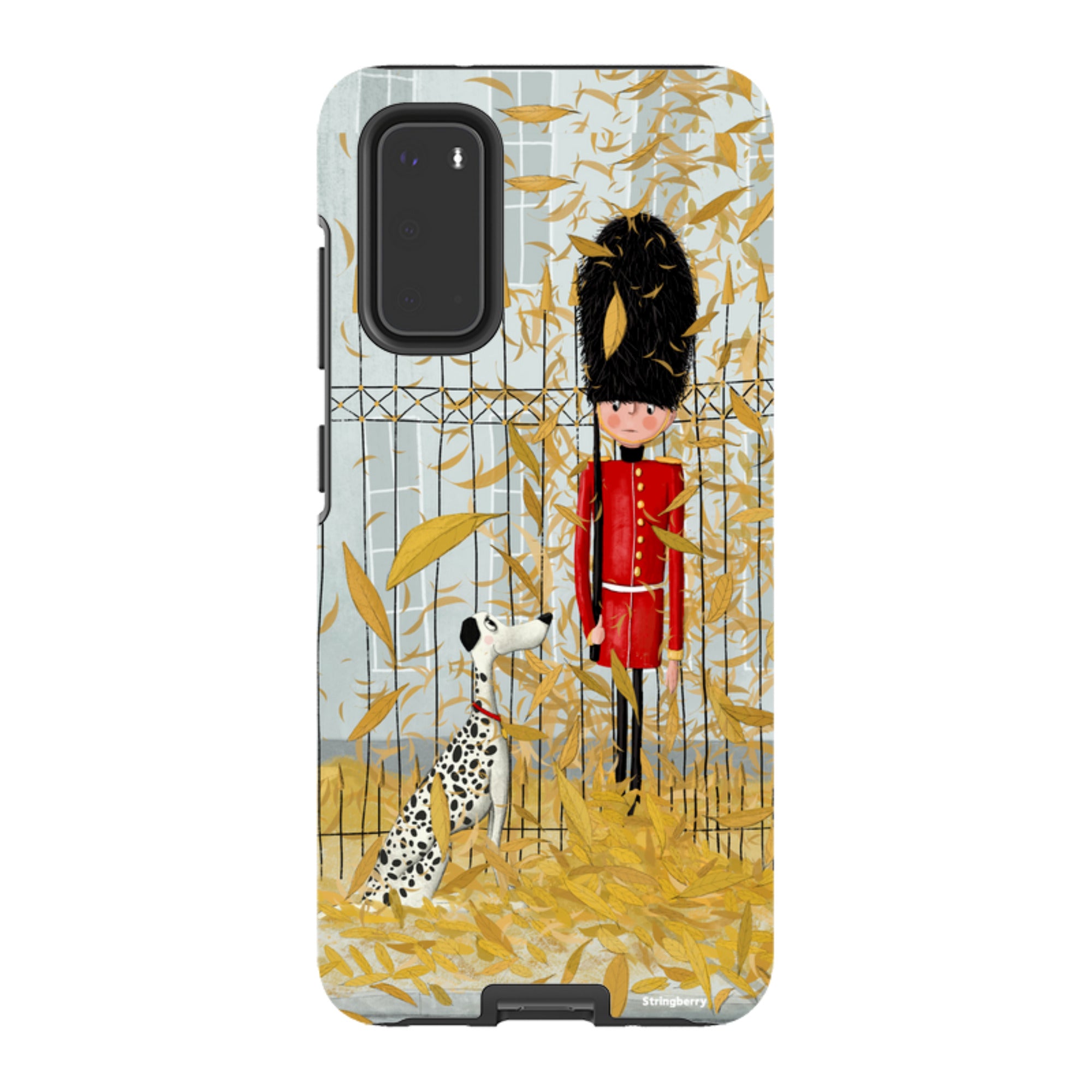 Samsung Tough Case - London In Leaves By Maja Lindberg