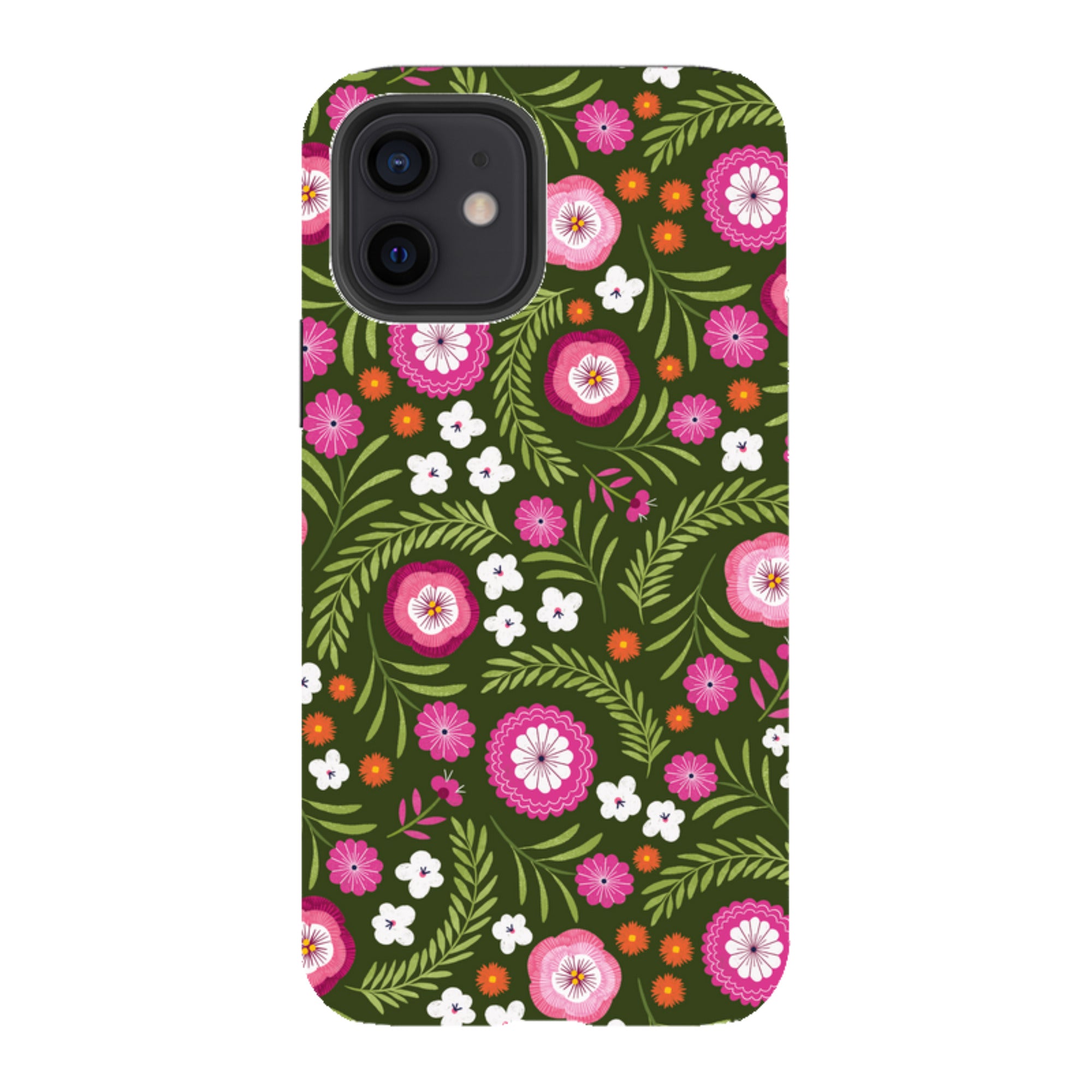 iPhone Tough Case - Posy Garden II By Ali Brookes