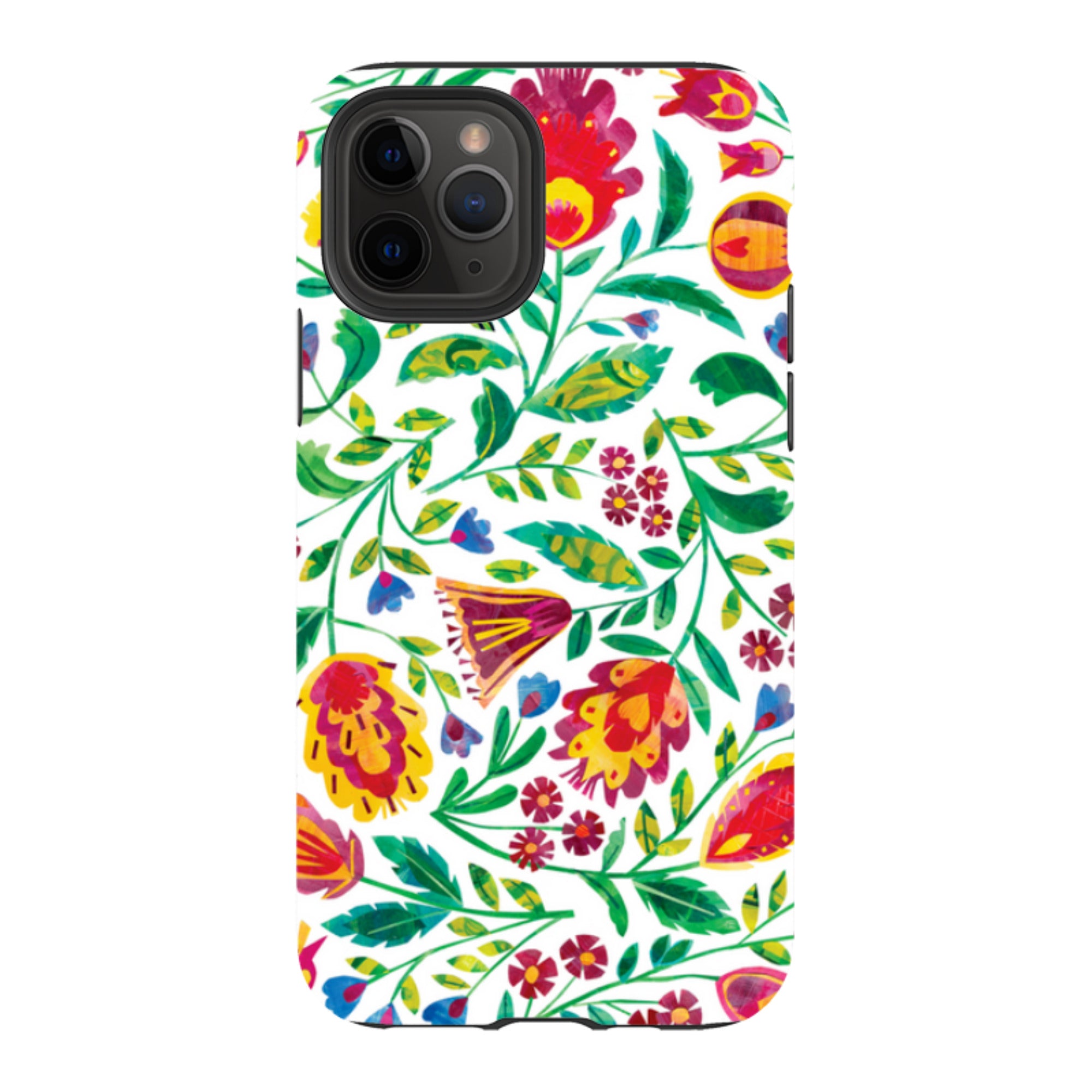 iPhone Tough Case - Folk Pattern By Tracey English