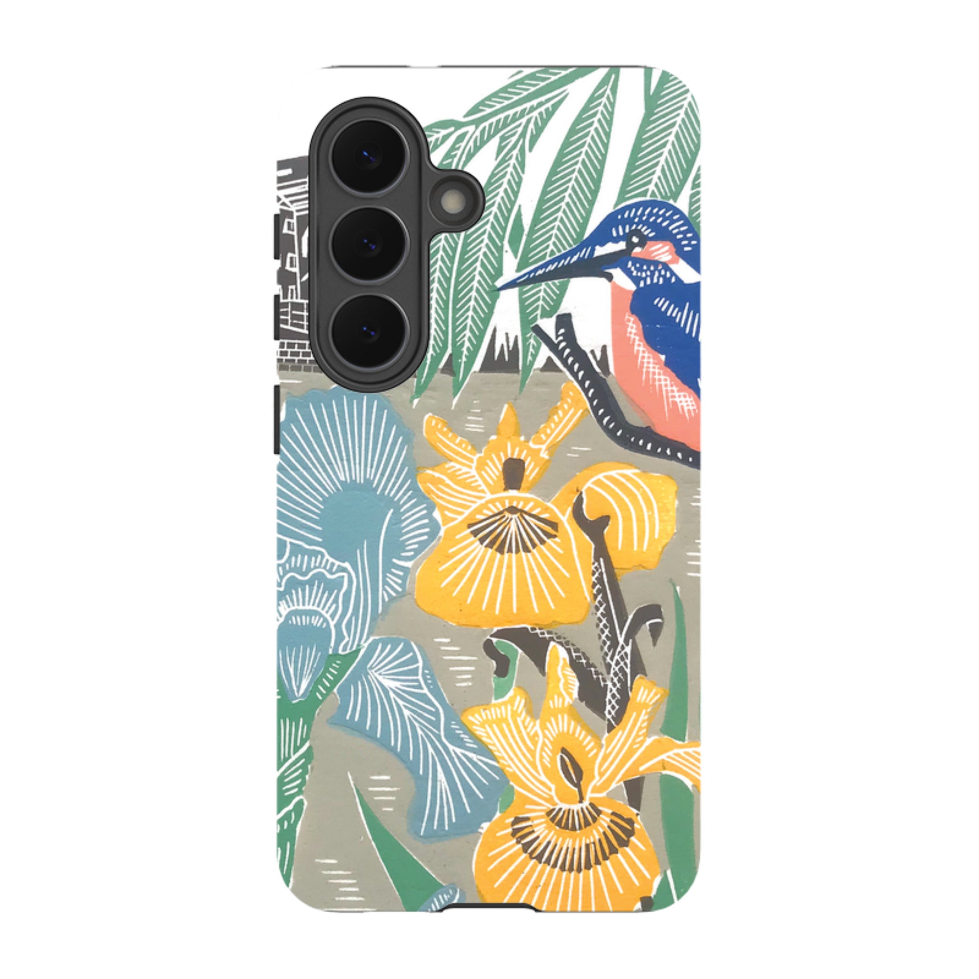 Samsung Tough Case - KIngfisher At The Mill By Kate Heiss