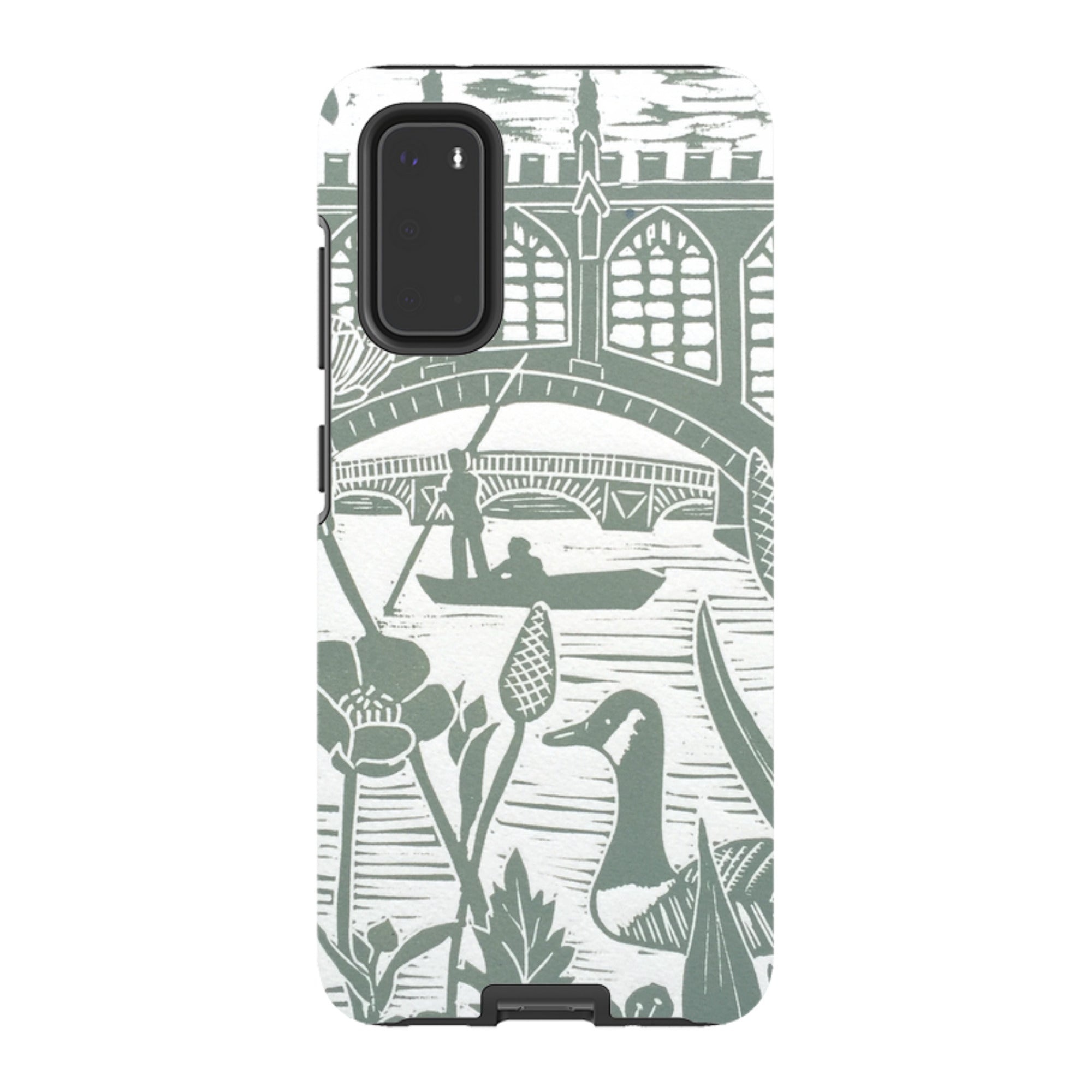 Samsung Tough Case - Punting At Cambridge By Kate Heiss