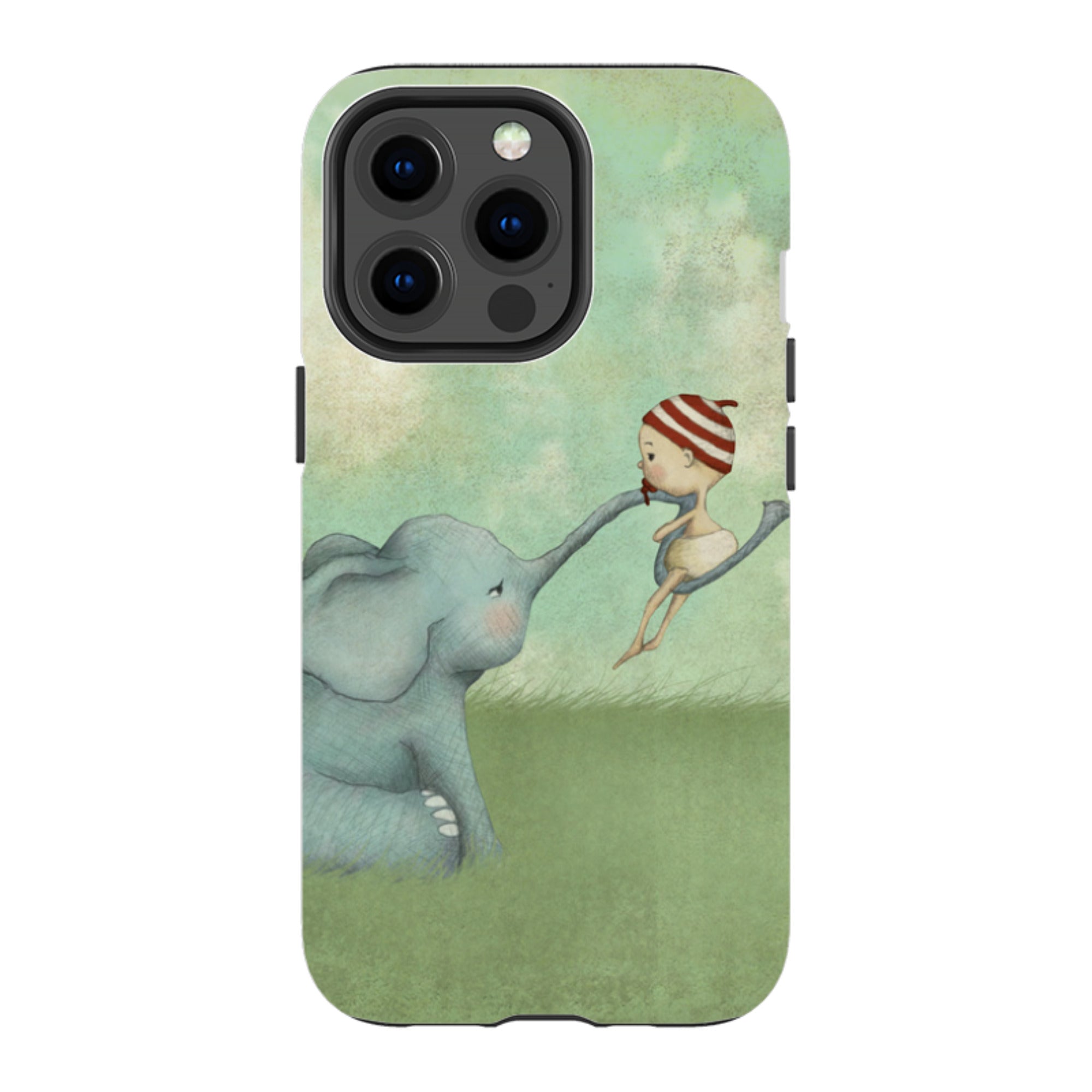 iPhone MagSafe Tough Case - Elephant Baby By Maja Lindberg
