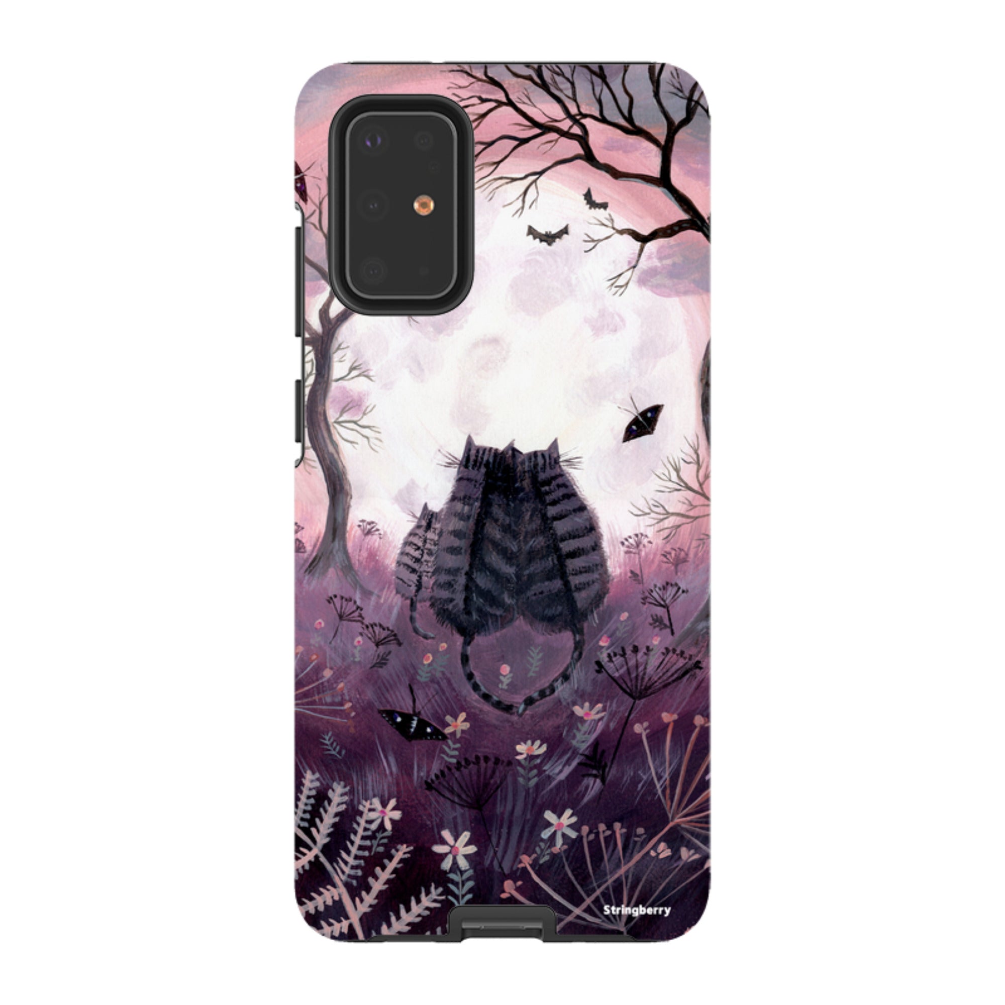Samsung Tough Case - Spooky Cats By Mary Stubberfield