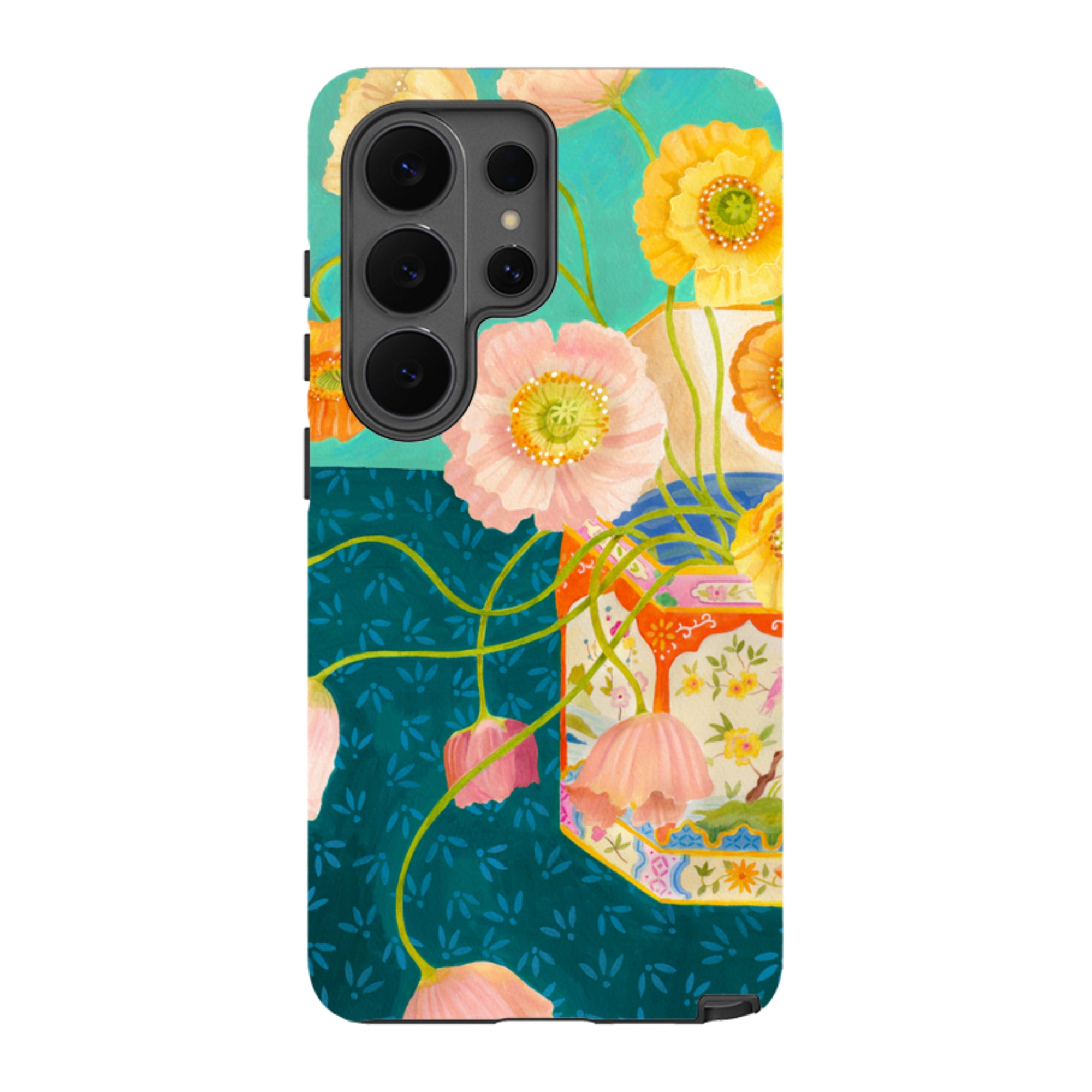 Samsung Tough Case - Poppies By Bex Parkin