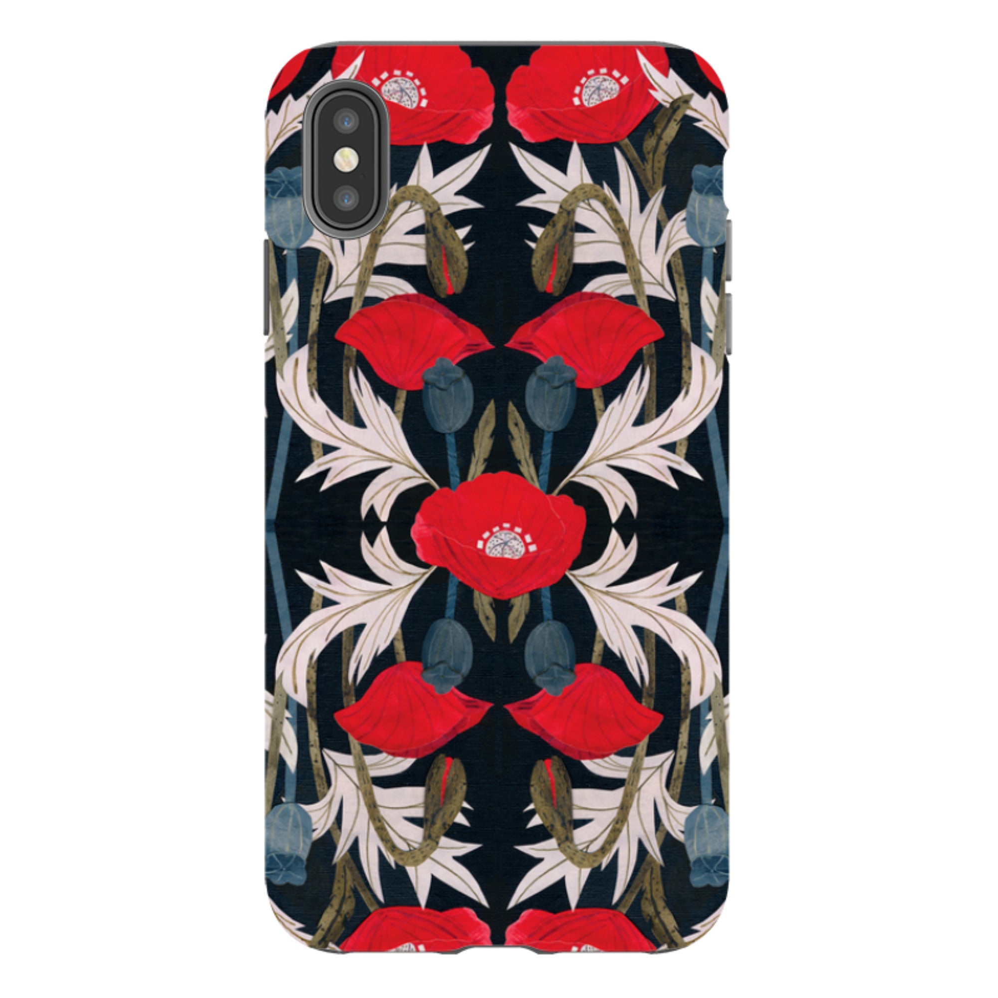 iPhone Tough Case - Poppy By Tracey English