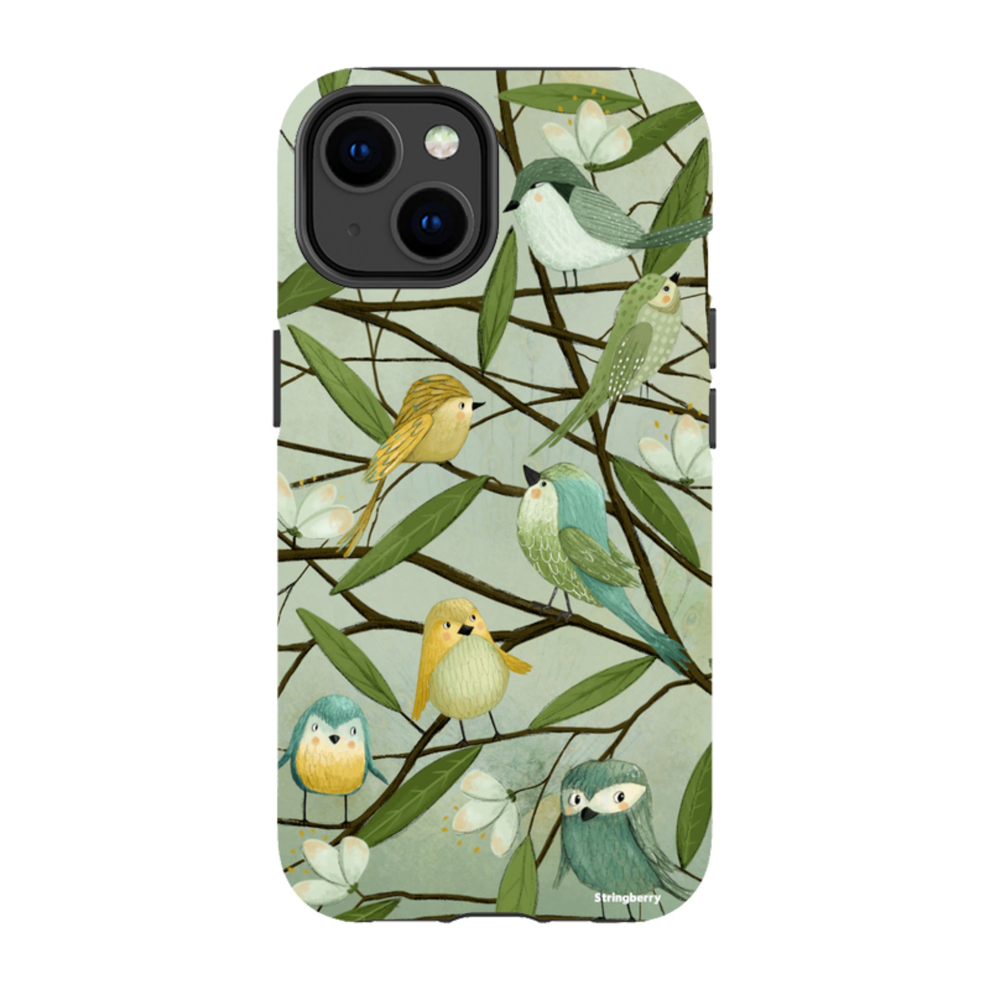 iPhone Tough Case - Birds By Maja Lindberg
