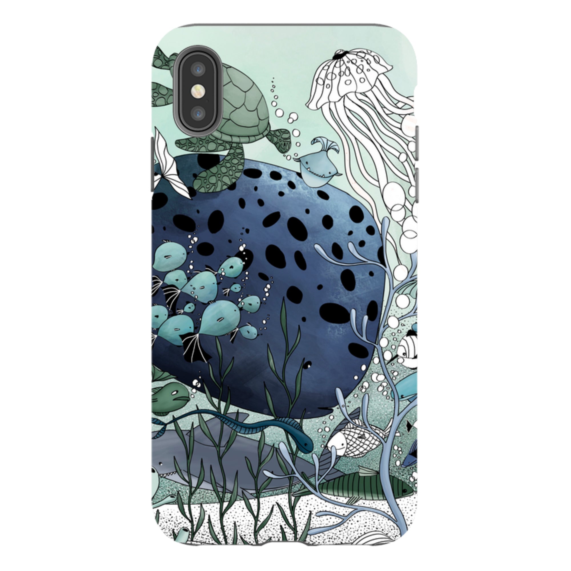 iPhone Tough Case - Sea World By Maja Lindberg