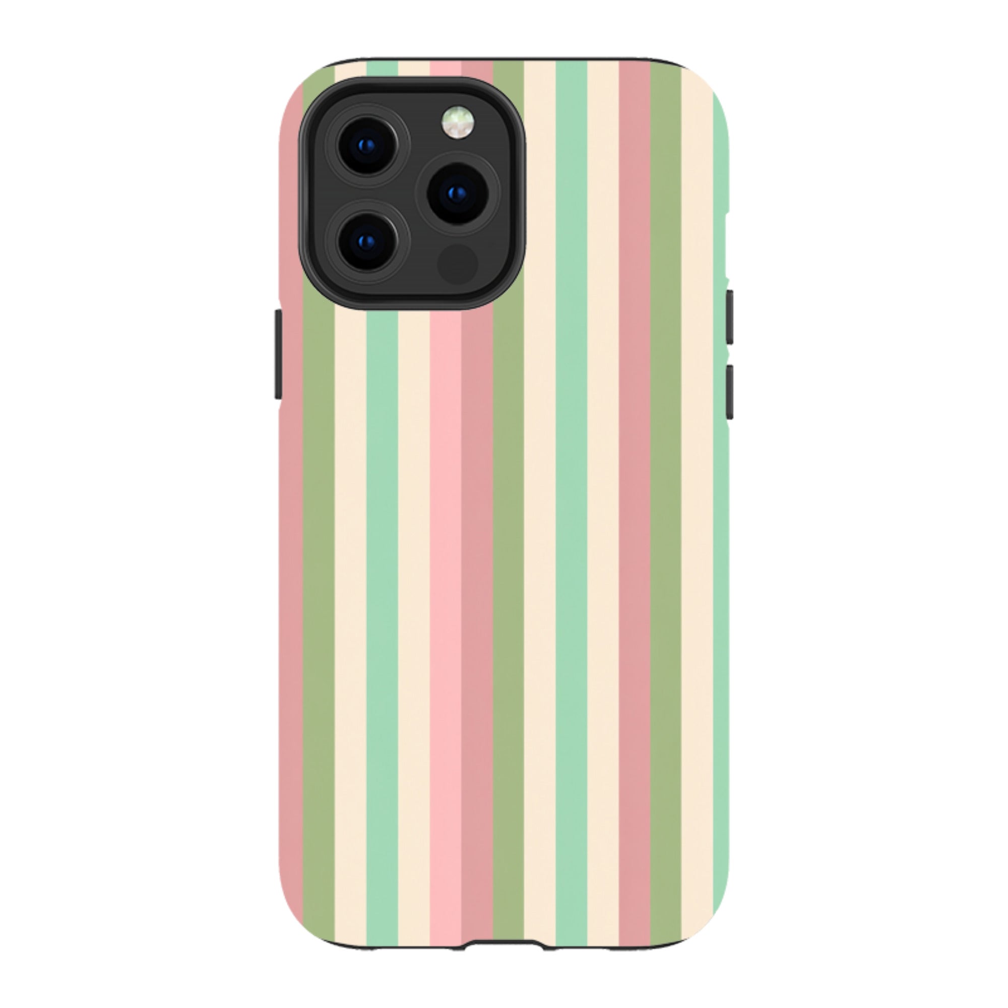iPhone MagSafe Tough Case - Pastel Stripe