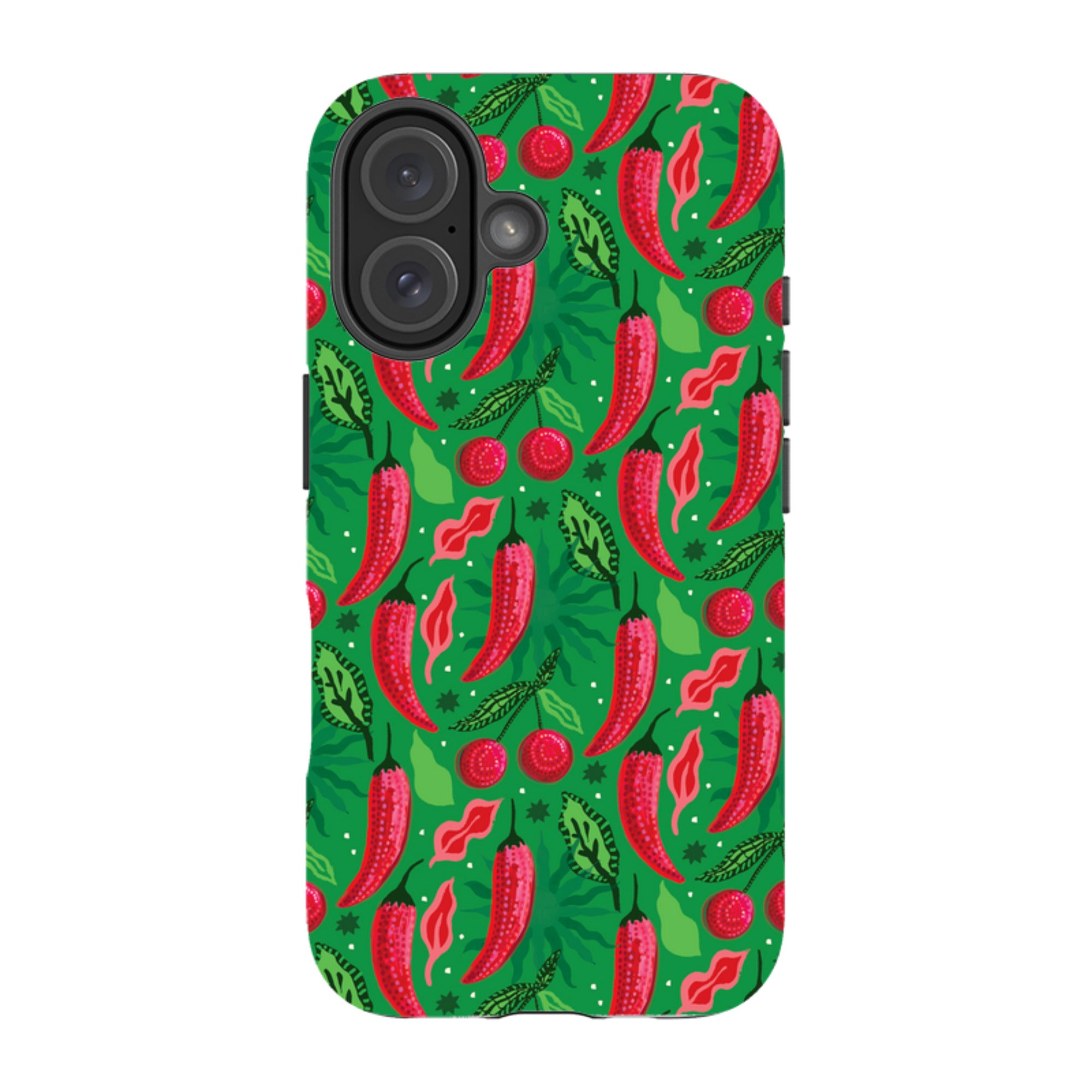iPhone MagSafe Tough Case - Chilli Cherry By Emma Frances Grant