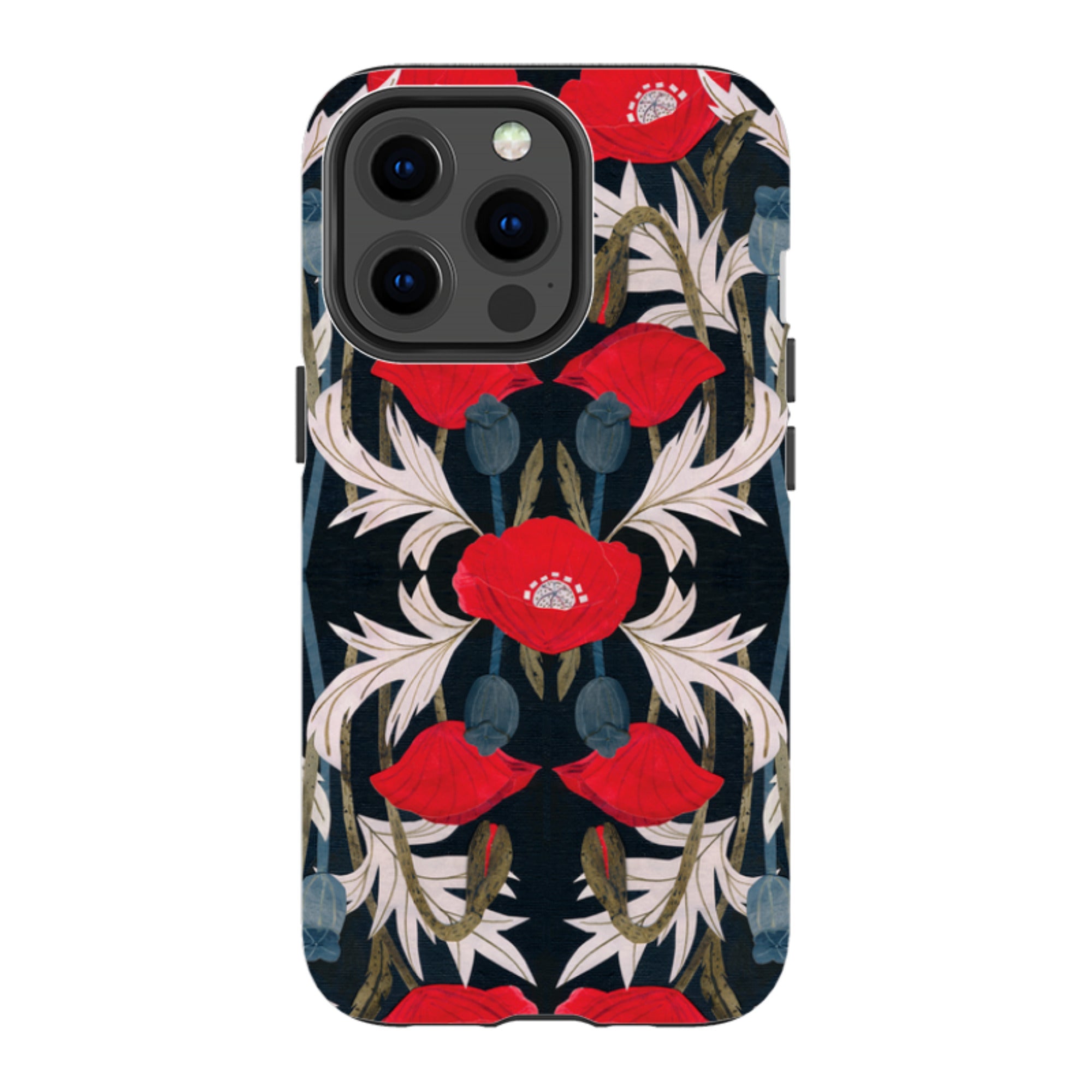 iPhone Tough Case - Poppy By Tracey English