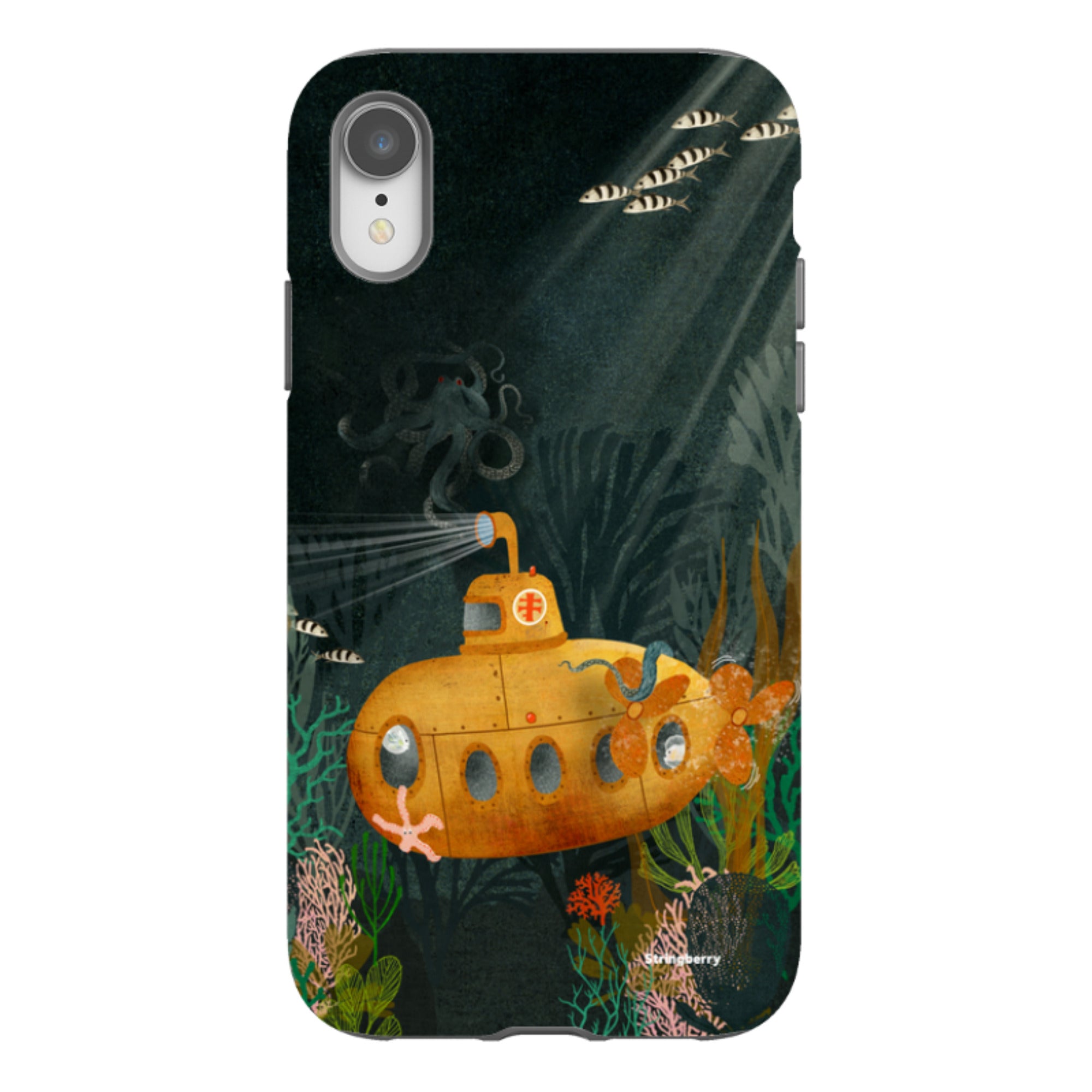 iPhone Tough Case - Submarine By Katherine Quinn