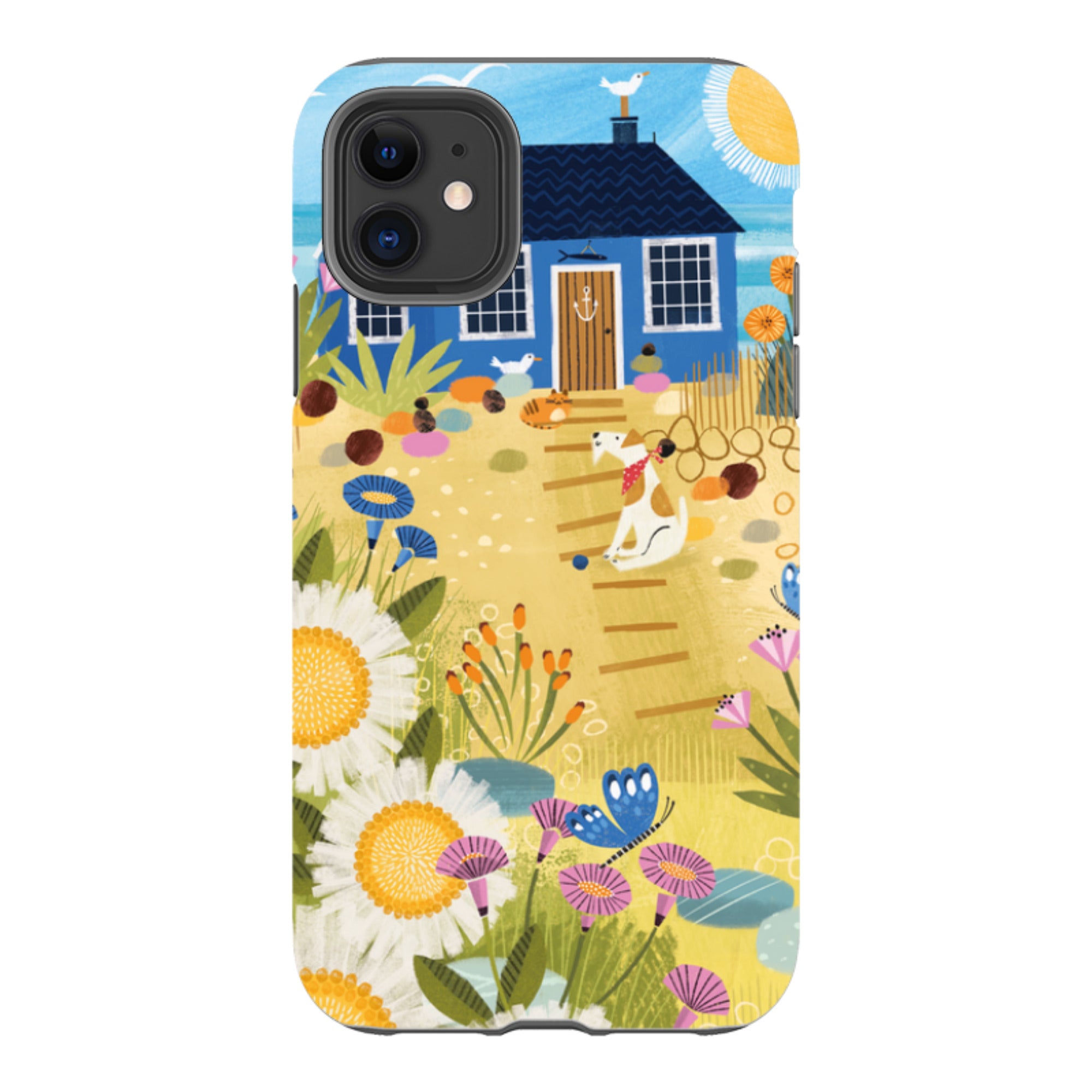 iPhone Case - Beach House By Ali Brookes