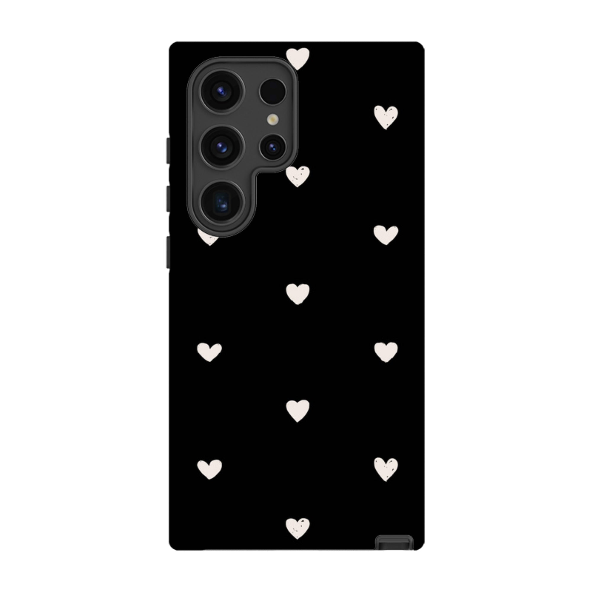 Samsung Tough Case - Hearts Black