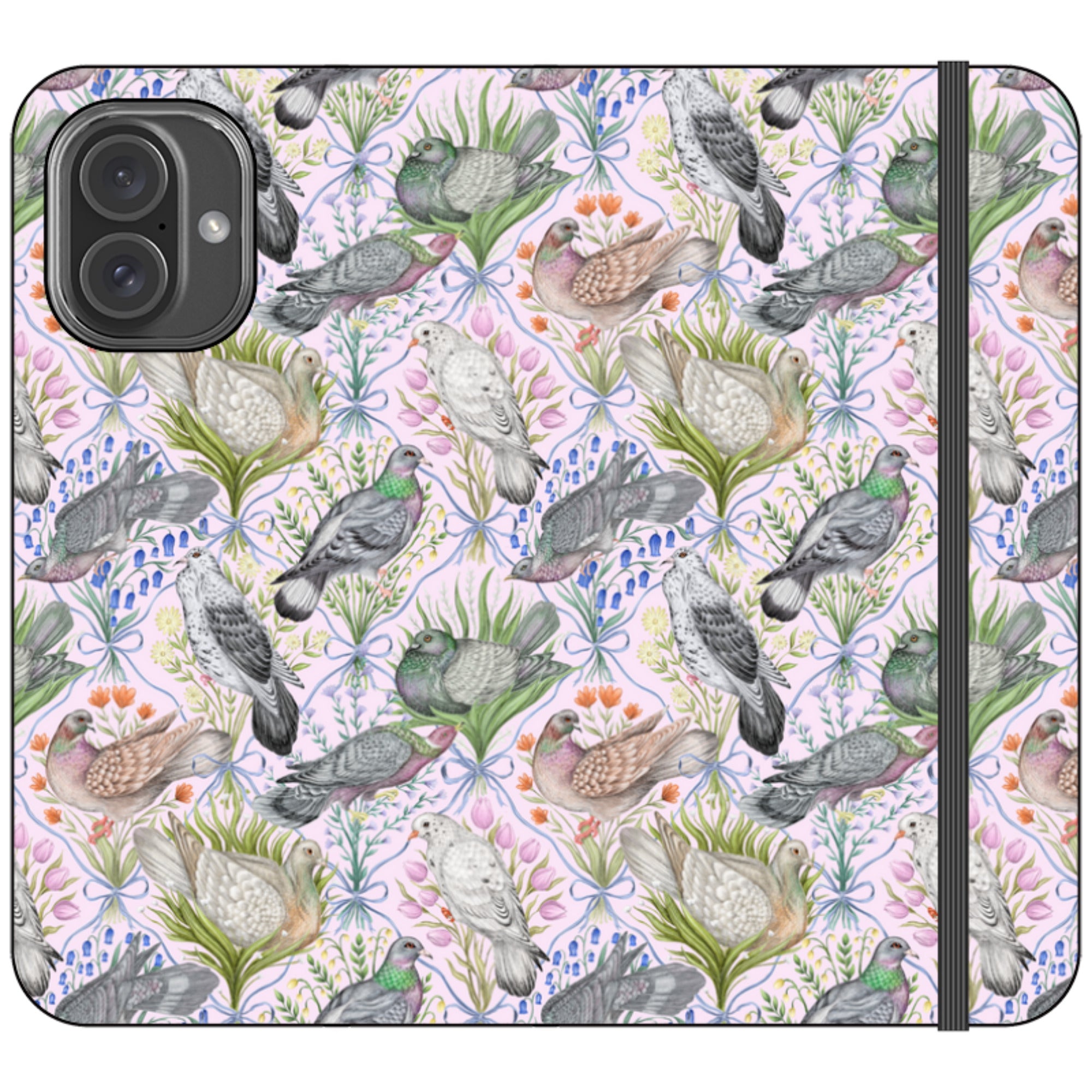 Pigeon Pals Wallet Case By Catherine Rowe