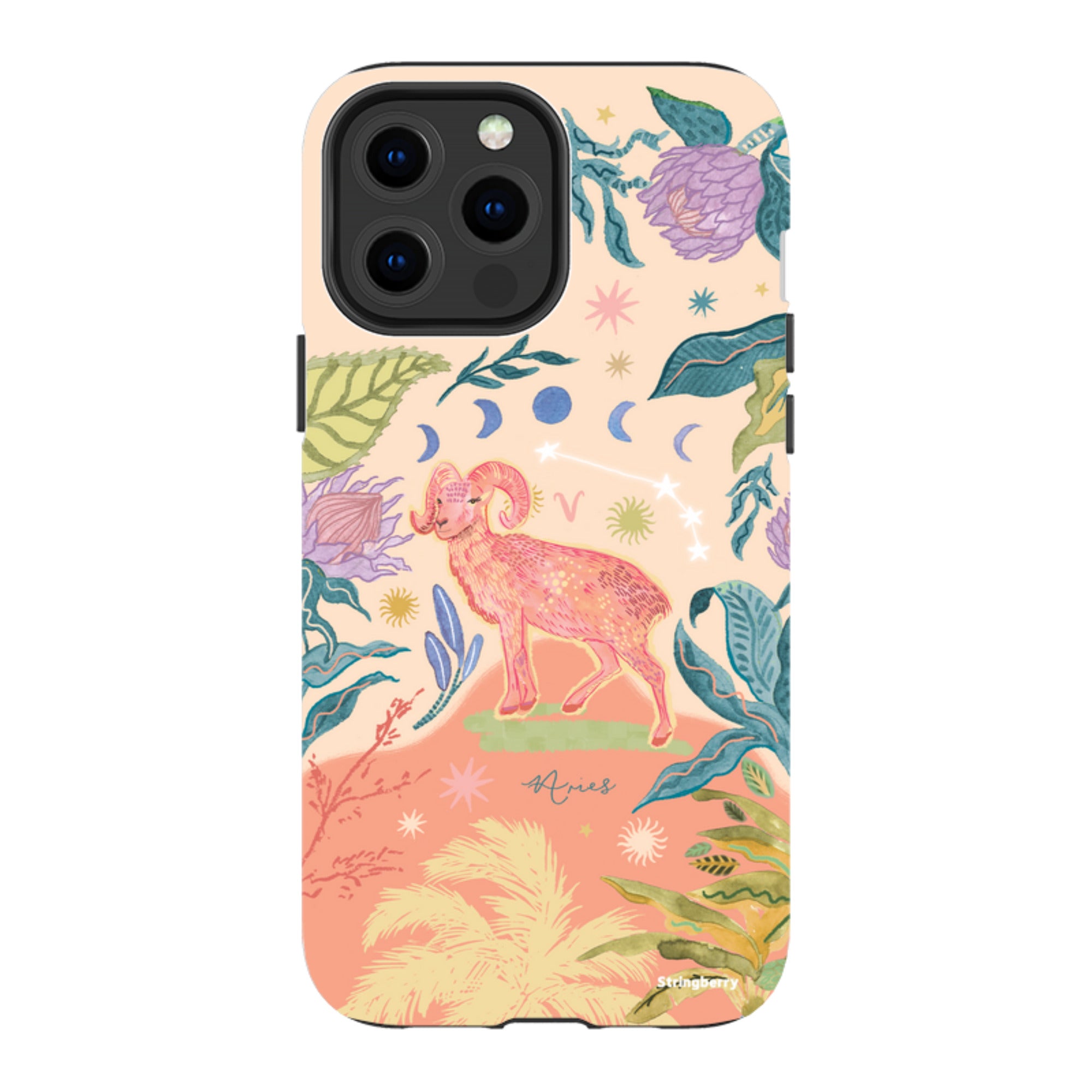 iPhone Tough Case - Aries By Emma Frances Grant