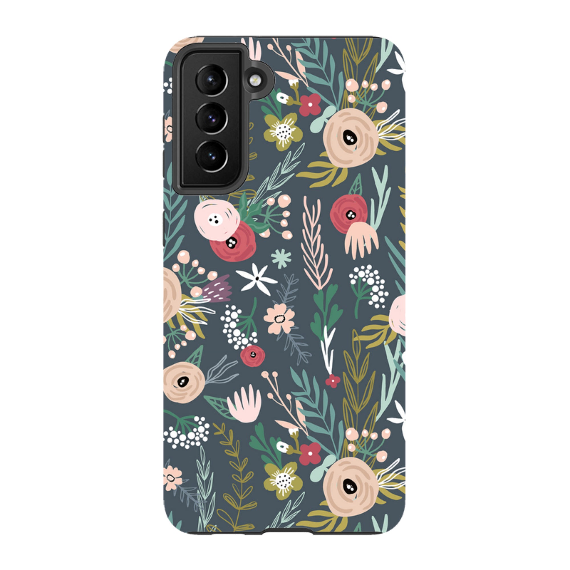 Samsung Tough Case - Winter Scandi Floral