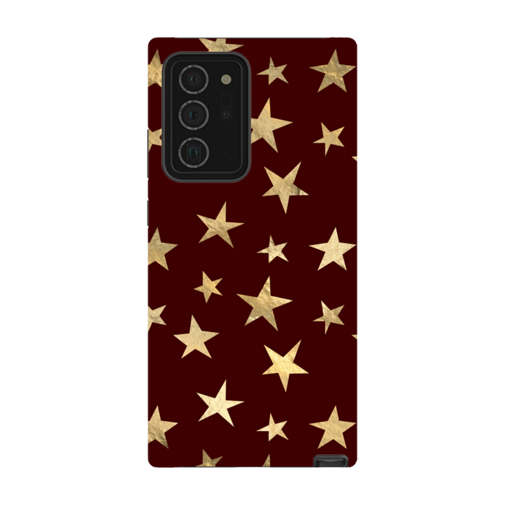 Samsung Tough Case - Brown and Gold Stars