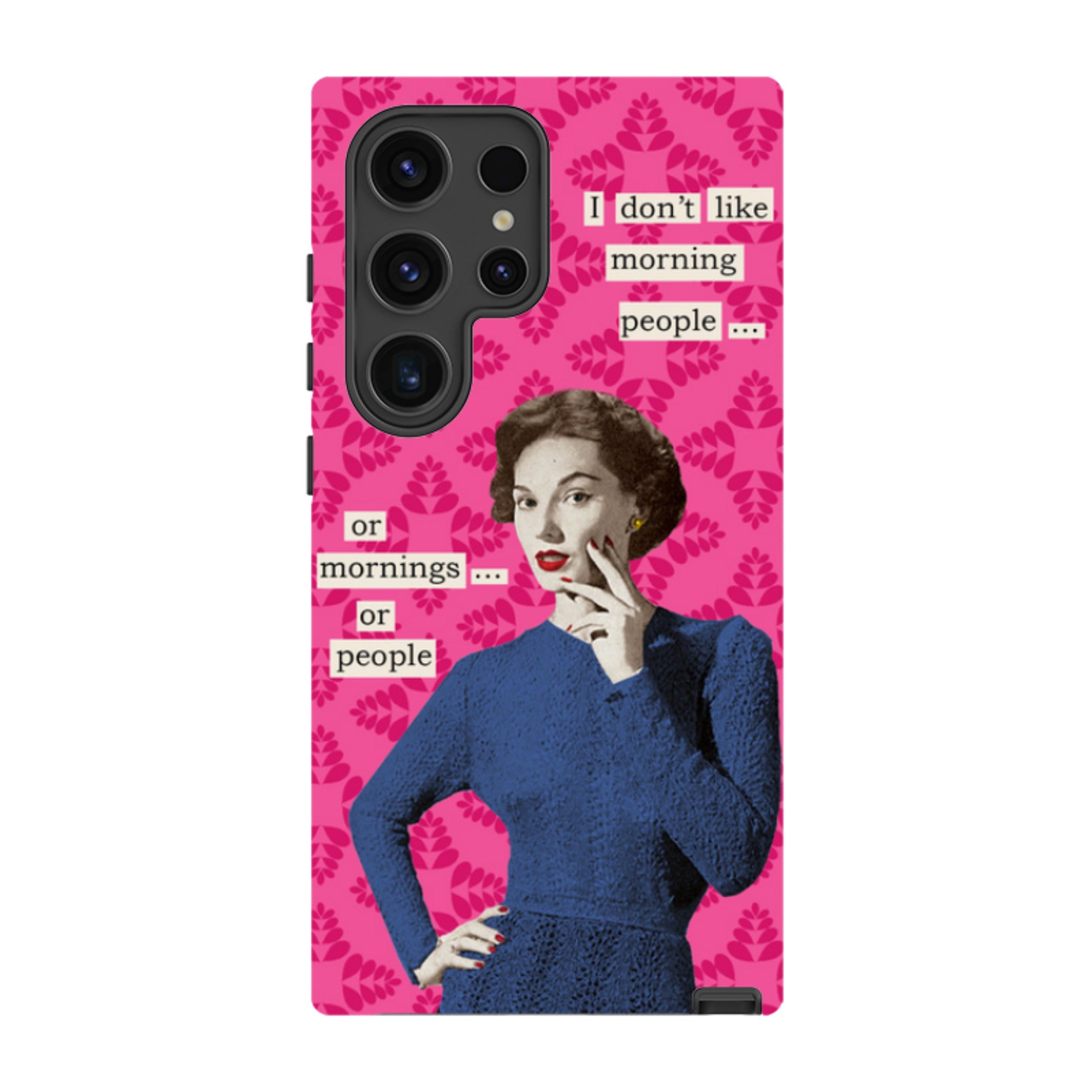 Samsung Tough Case - Morning Person By Clare Jordan