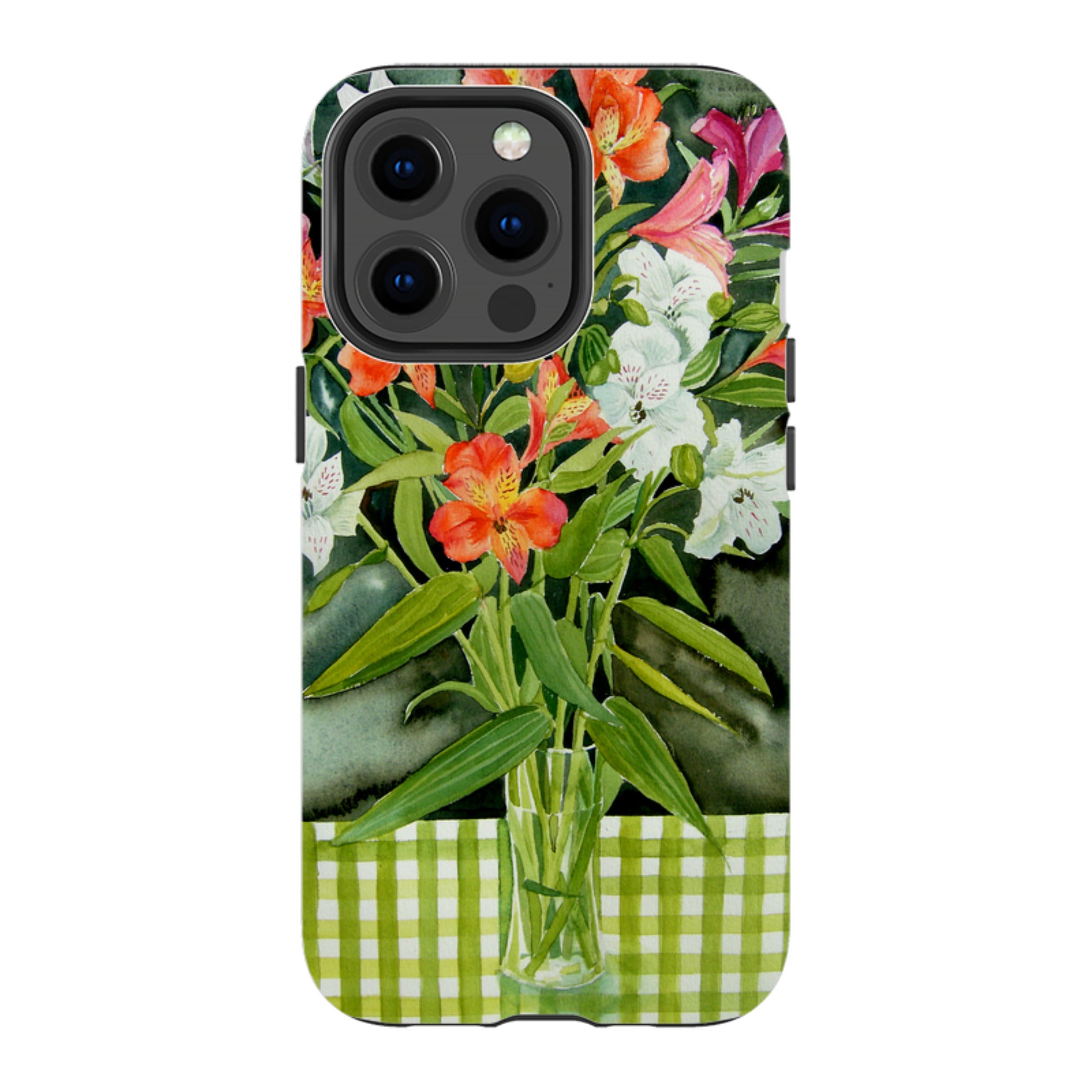 iPhone Tough Case - Fresias By Mary Stubberfield