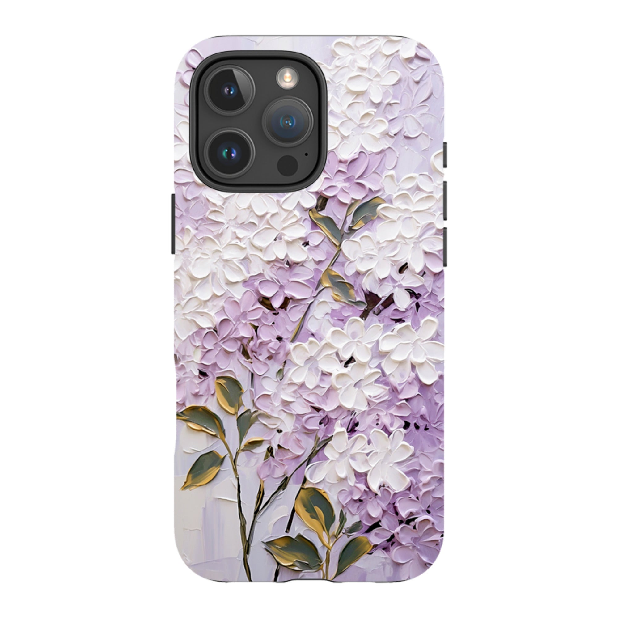 iPhone Tough Case - Purple Floral II