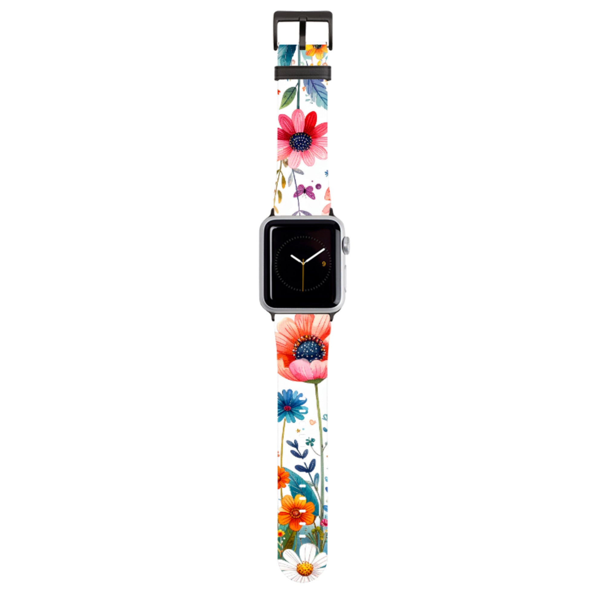 Field Floral Apple Watch Strap
