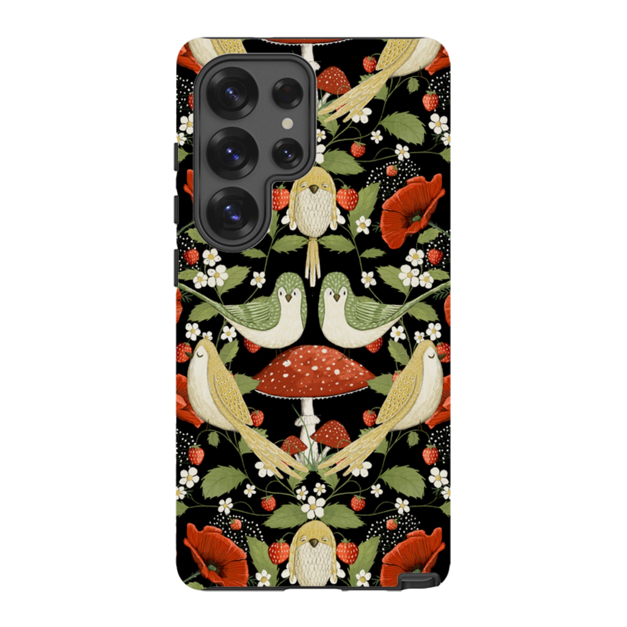 Samsung Tough  Case - Red Poppies By Maja Lindberg
