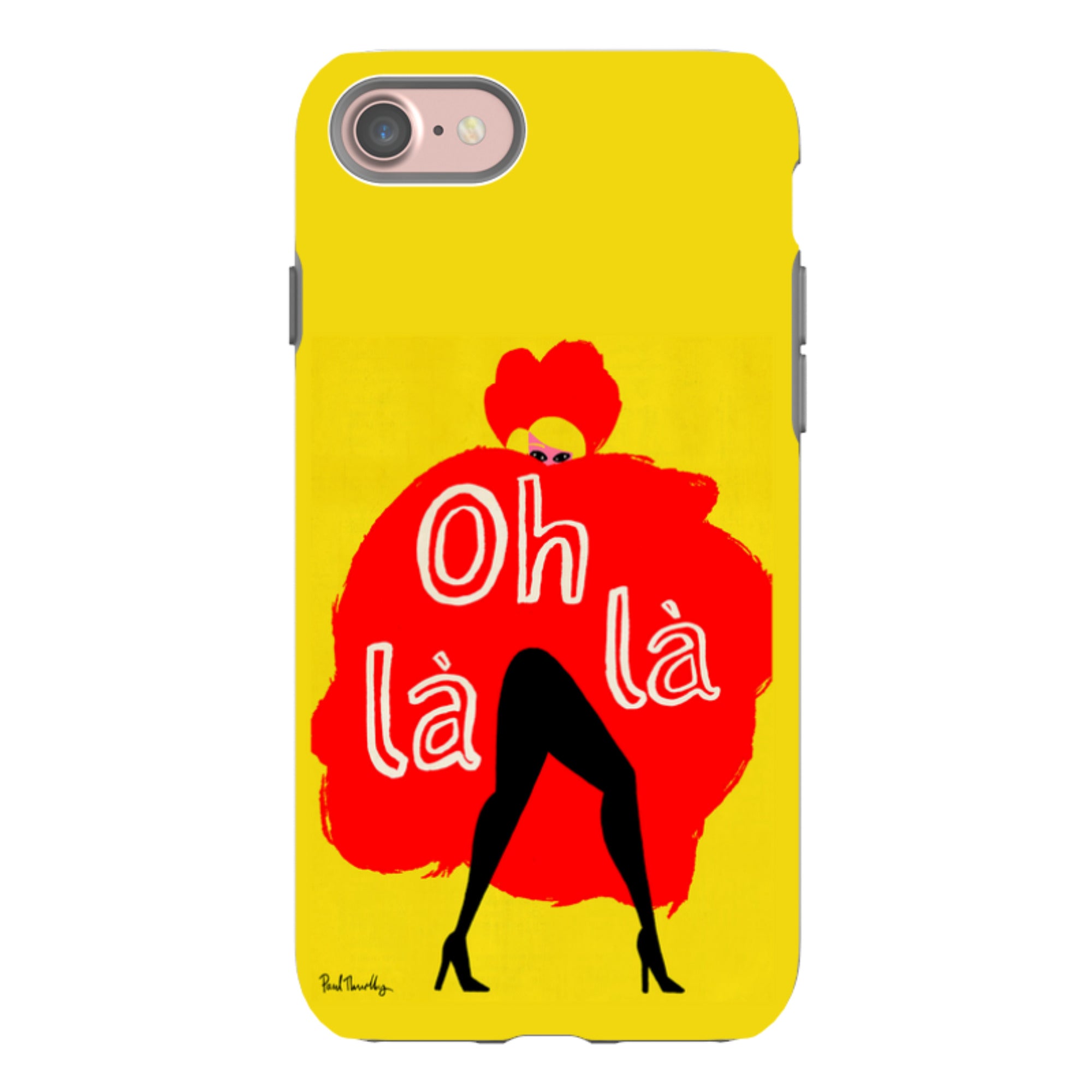 iPhone Tough Case - Oh Lala By Paul Thurlby