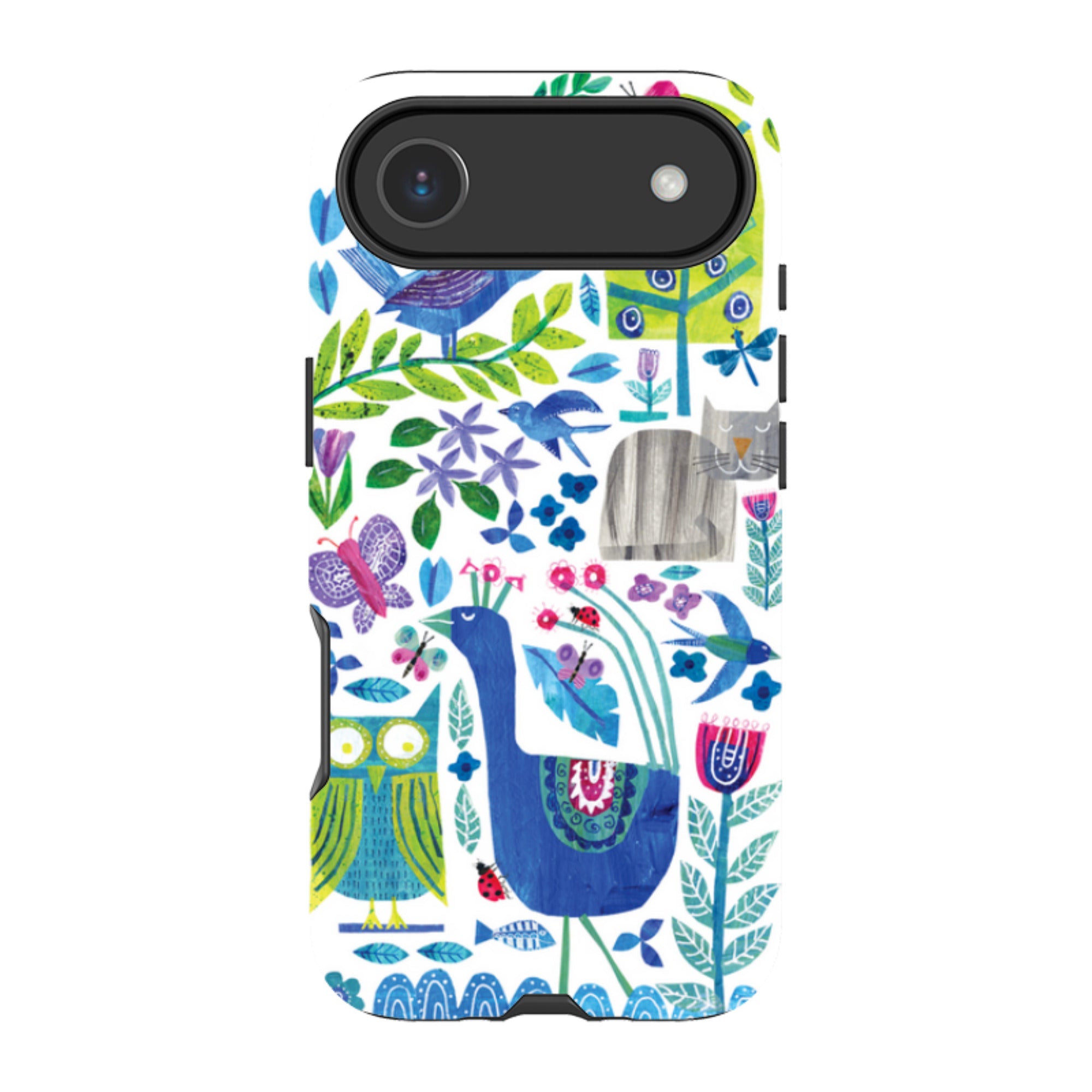 iPhone Tough Case - Back Garden By Tracey English