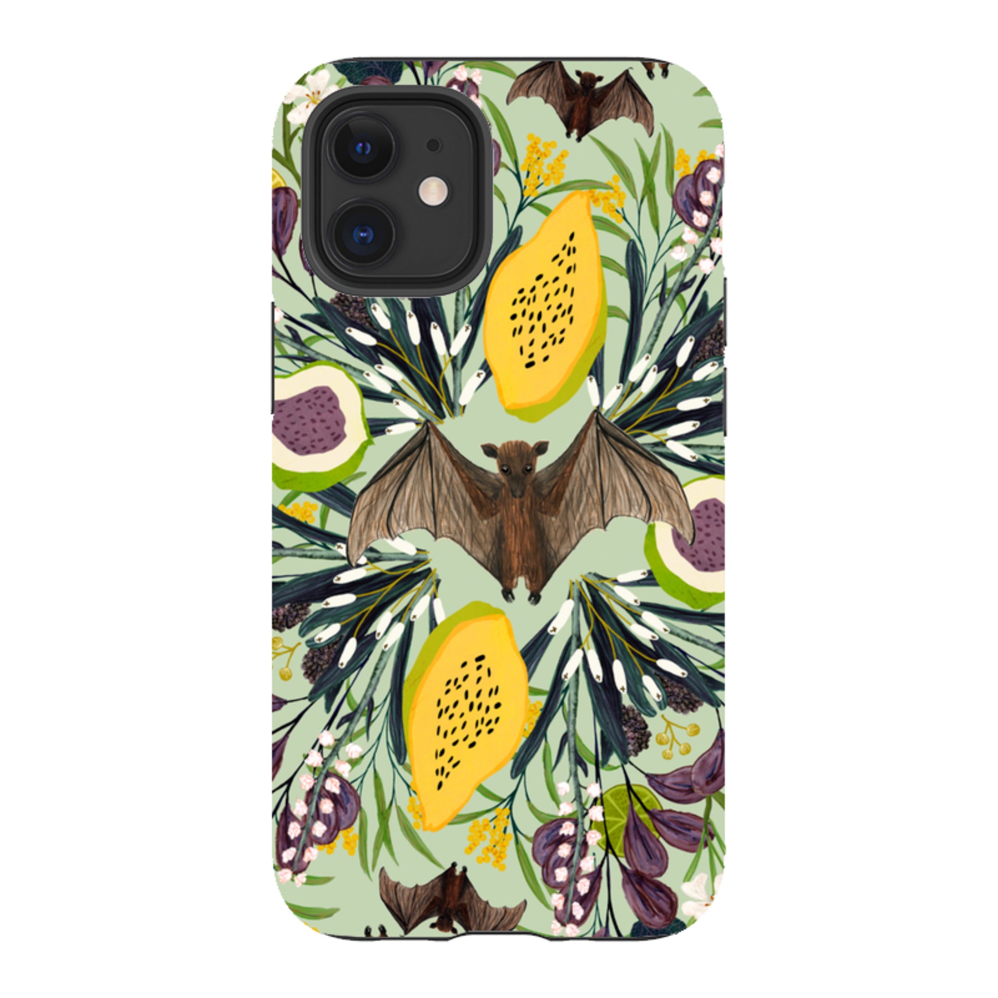 iPhone Tough Case - Bats By Katherine Quinn