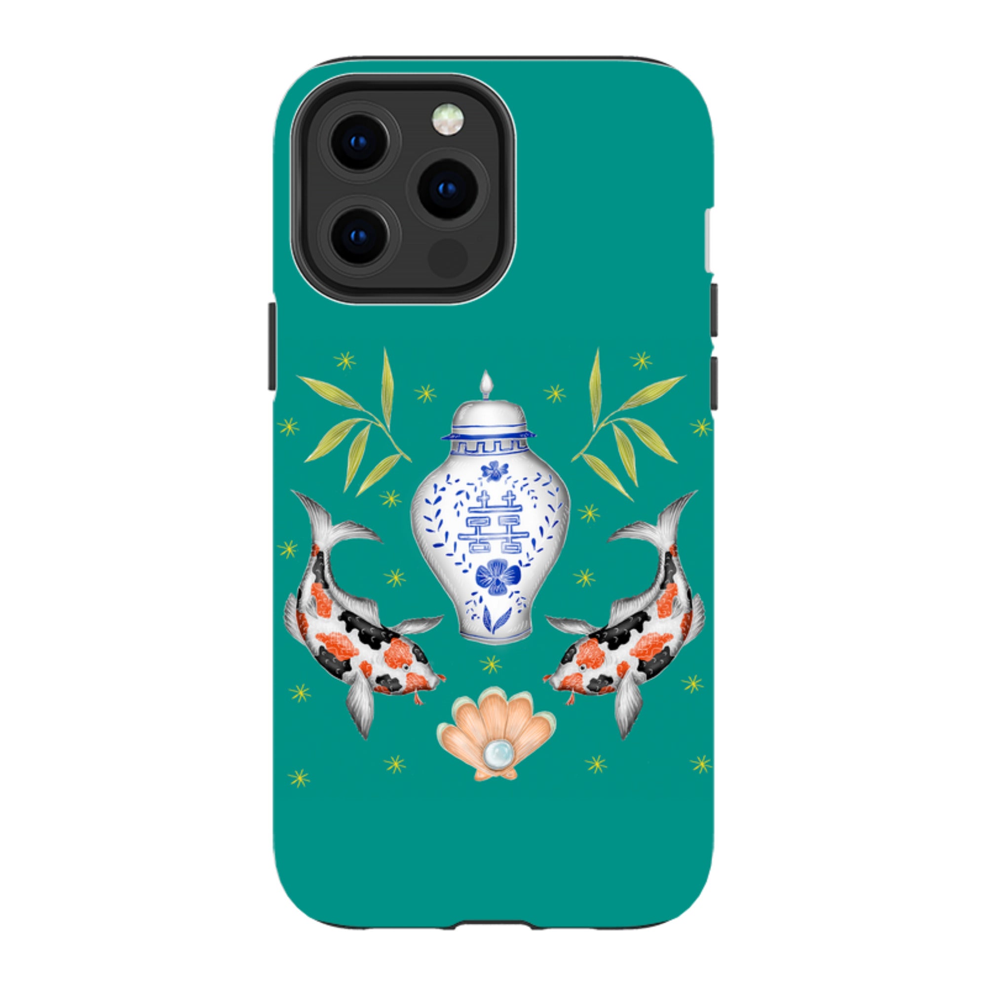 iPhone Tough Case - Koi Carp By Catherine Rowe