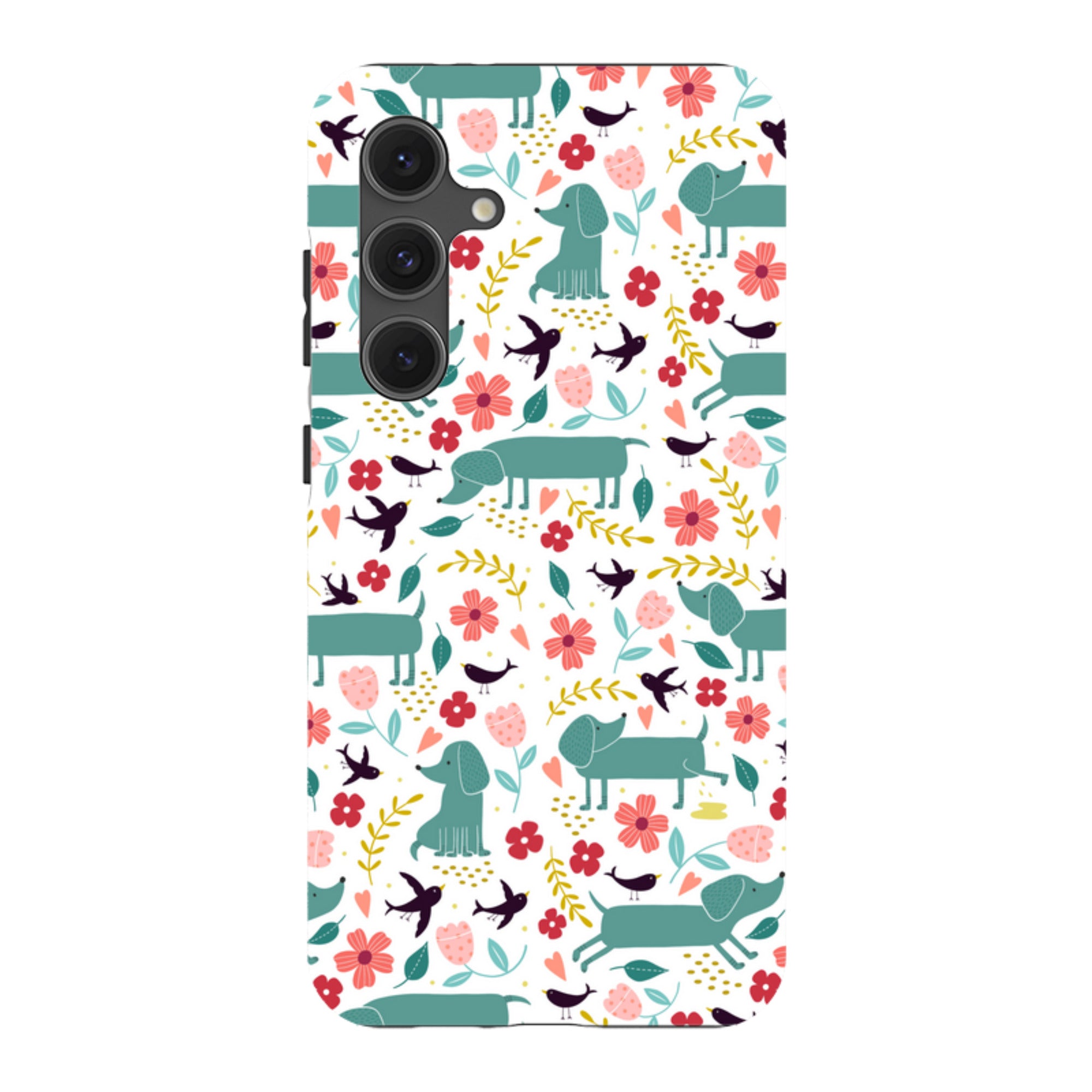 Samsung Tough Case - Cheek Dachshunds By Suzy Taylor