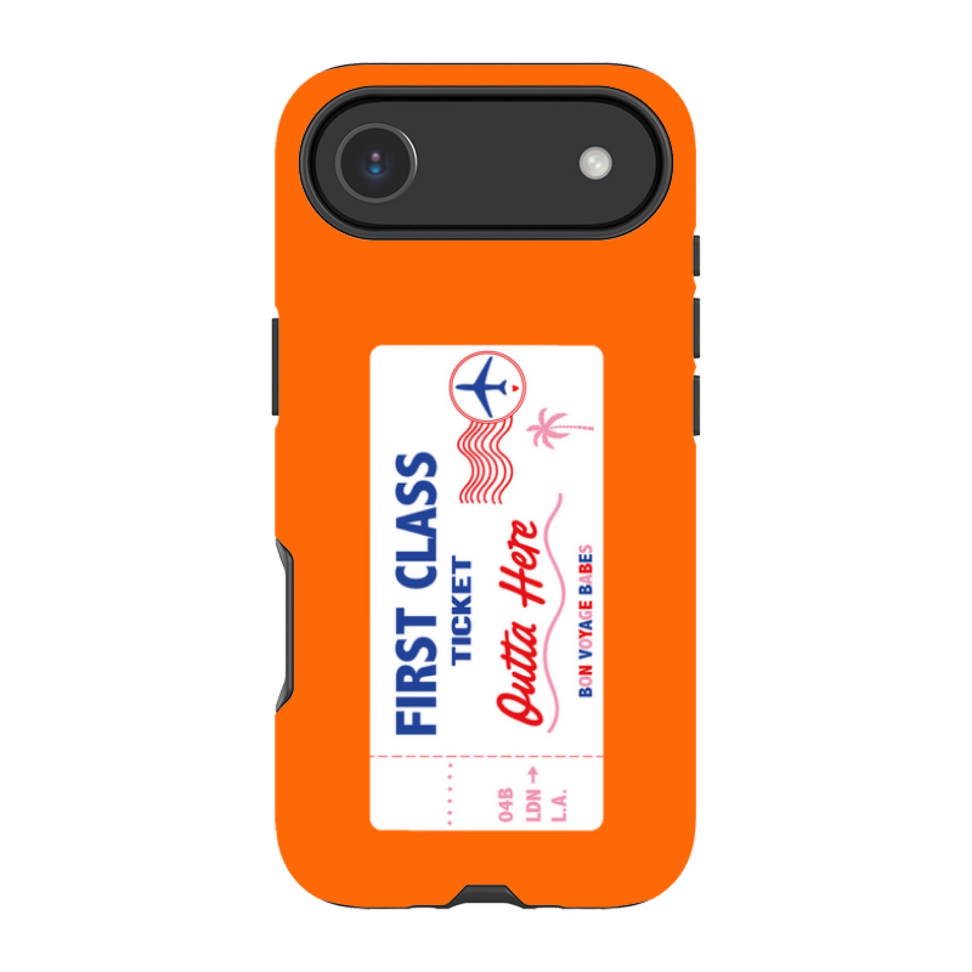 iPhone Tough Case - First Class Orange