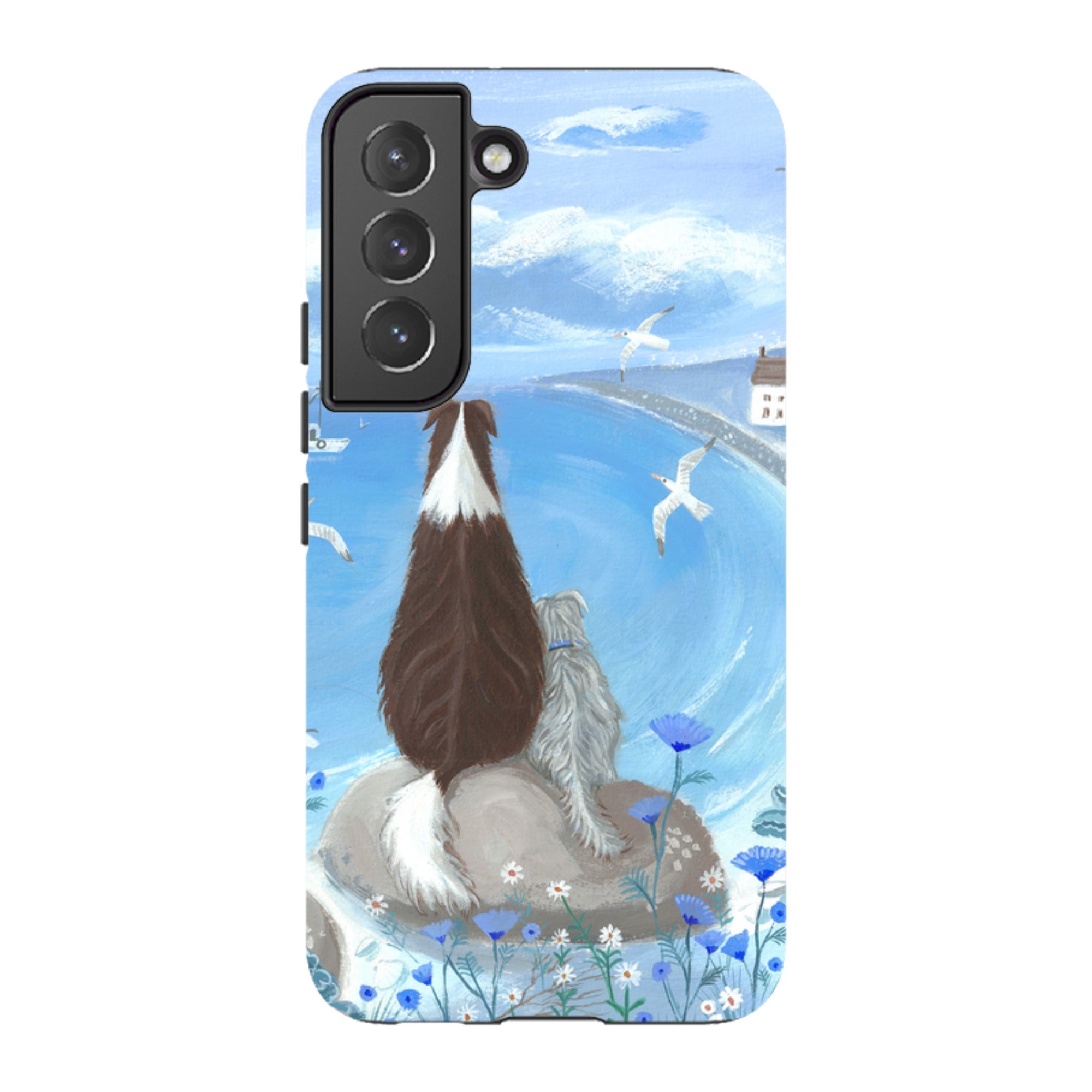 Samsung Tough Case - Beach Dog By Mary Stubberfield