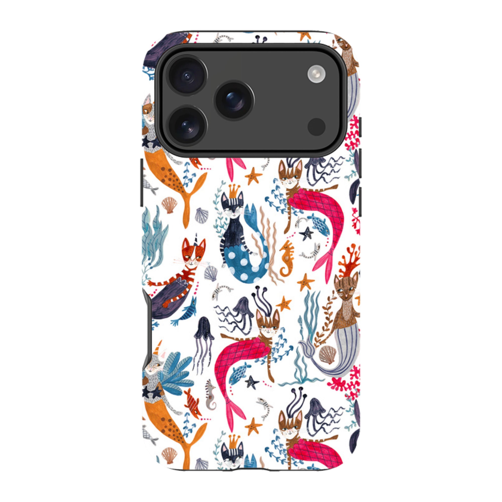 iPhone MagSafe Tough Case -  Cat-Fish By Caroline Bonne Muller
