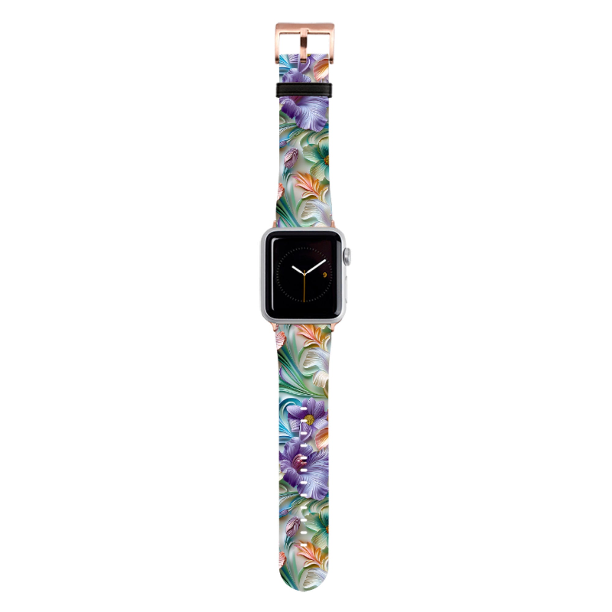 Neo Floral Apple Watch Strap