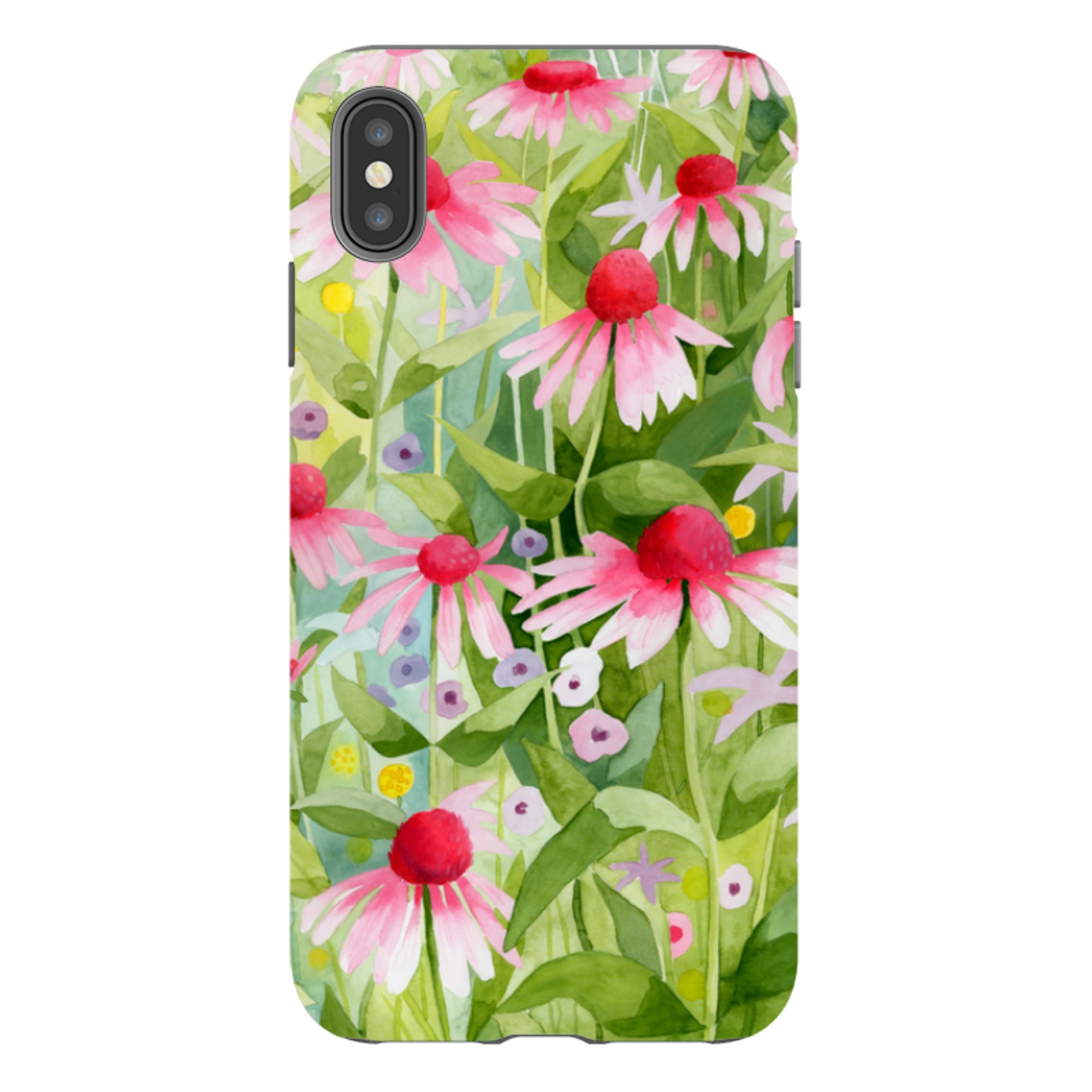 iPhone Tough Case - Summer Echinacea By Bex Parkin